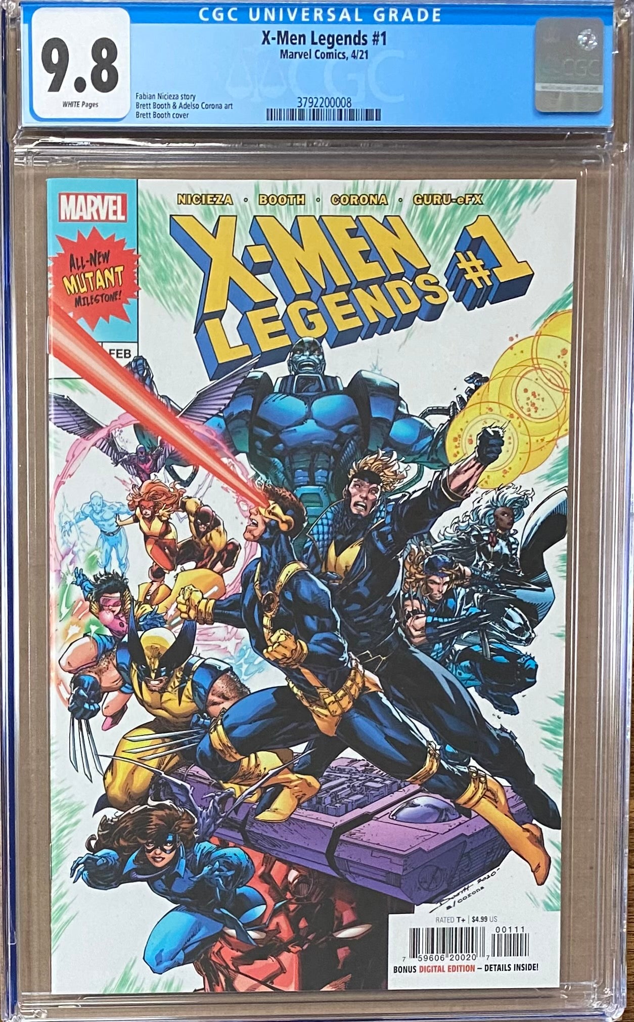 X-Men Legends #1 CGC 9.8