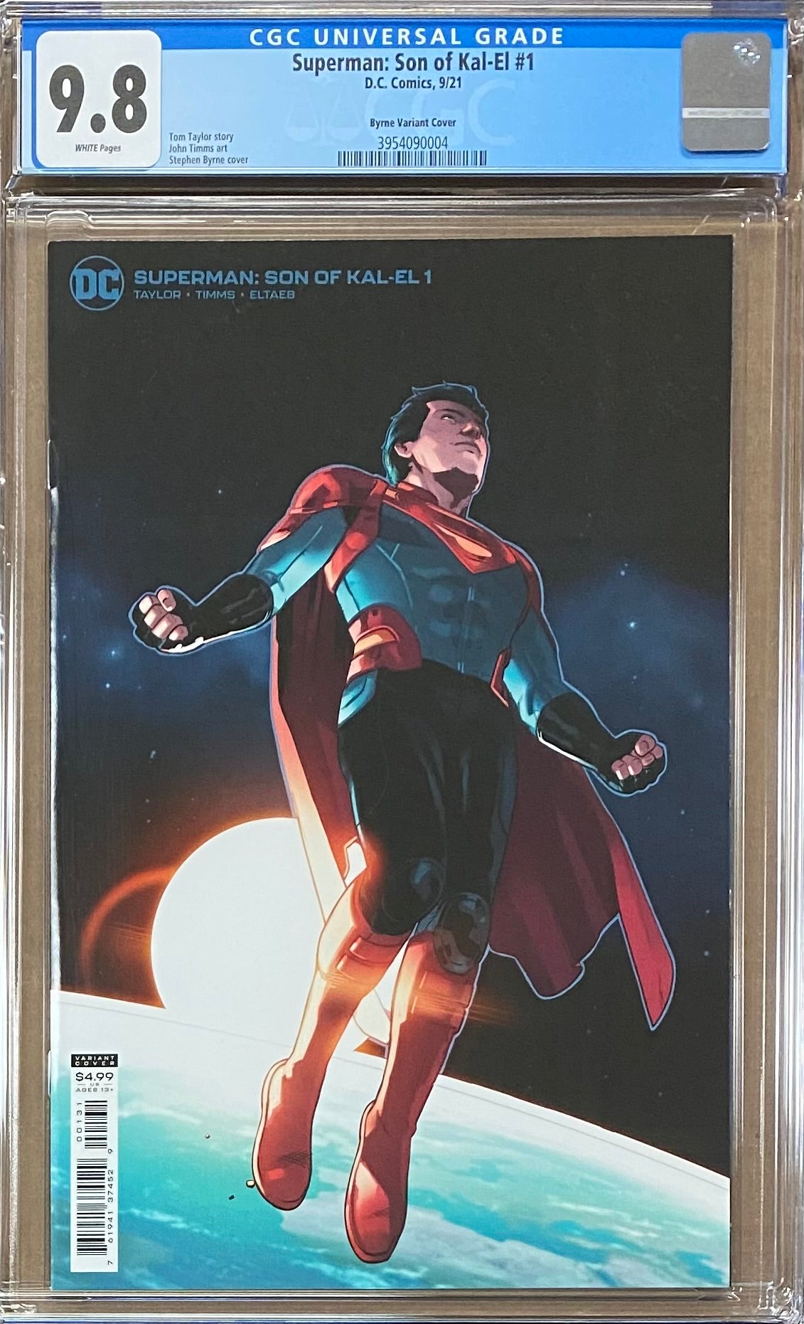 Superman: Son of Kal-El #1 Byrne Variant CGC 9.8