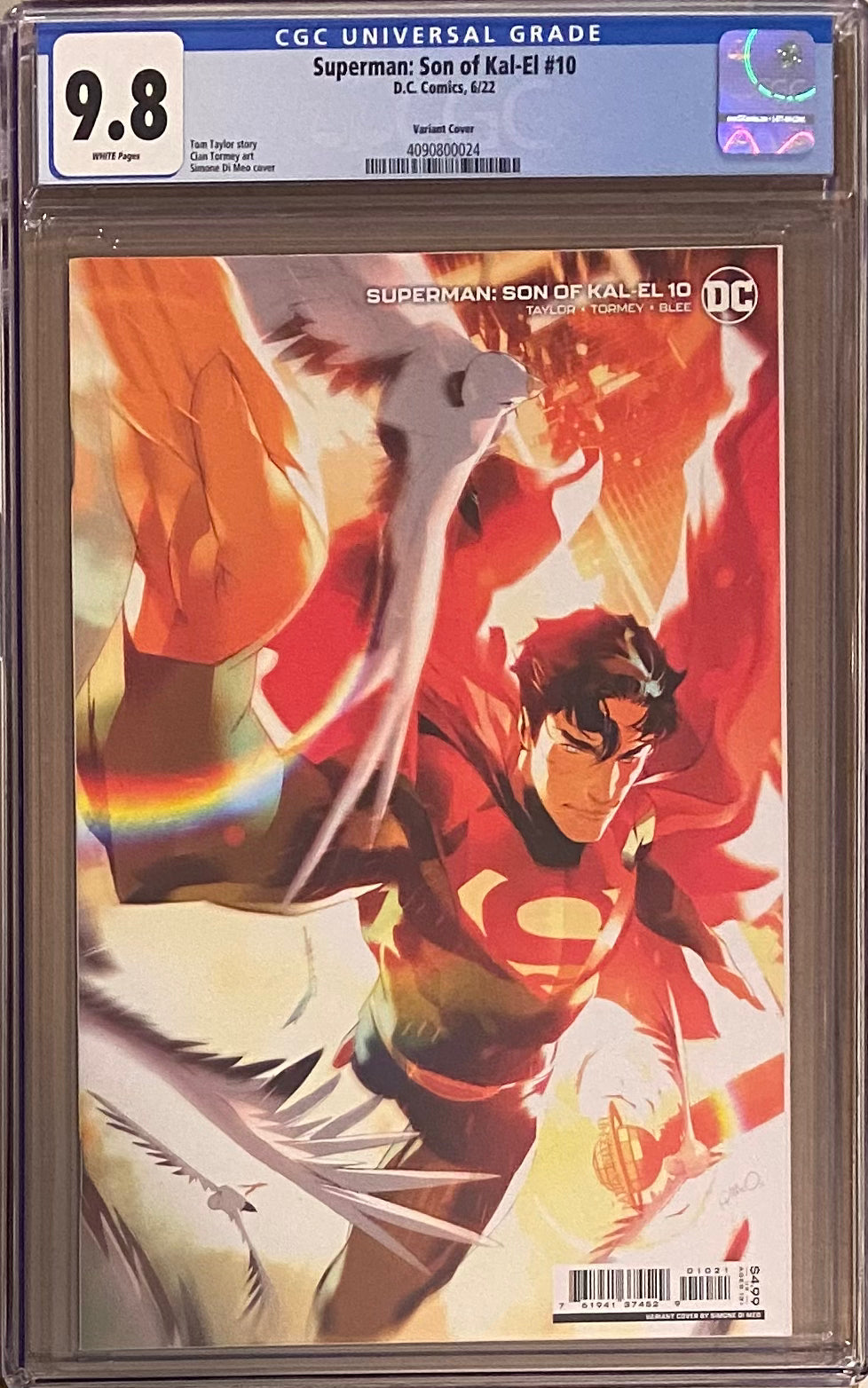 Superman: Son of Kal-El #10 Di Meo Variant CGC 9.8