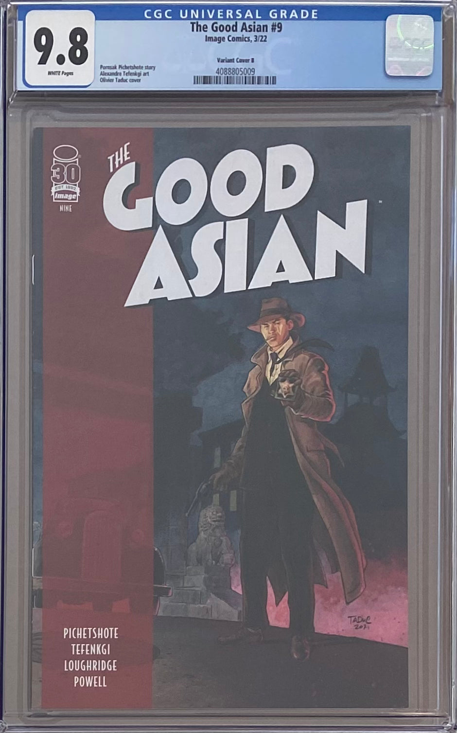 The Good Asian #9 Variant CGC 9.8