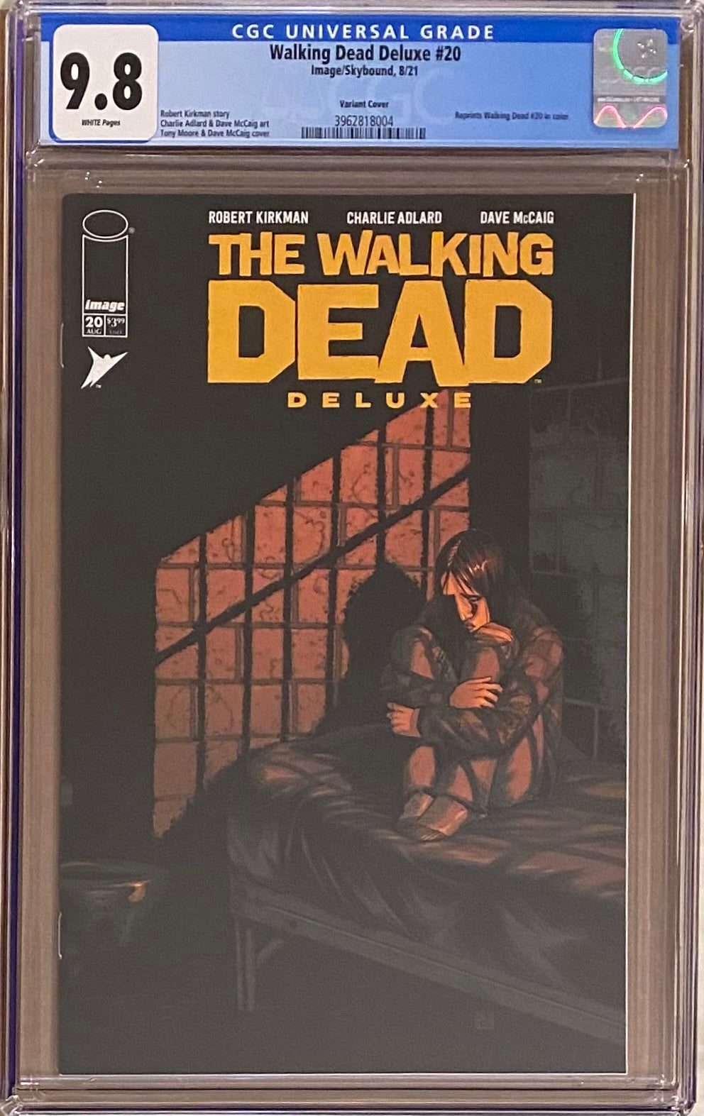 Walking Dead Deluxe #20 Variant CGC 9.8