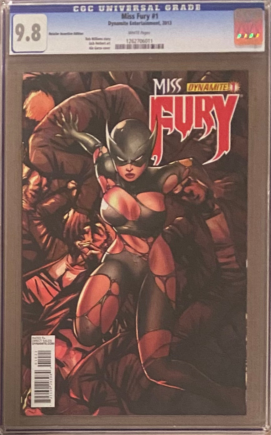 Miss Fury #1 Retailer Incentive Edition CGC 9.8
