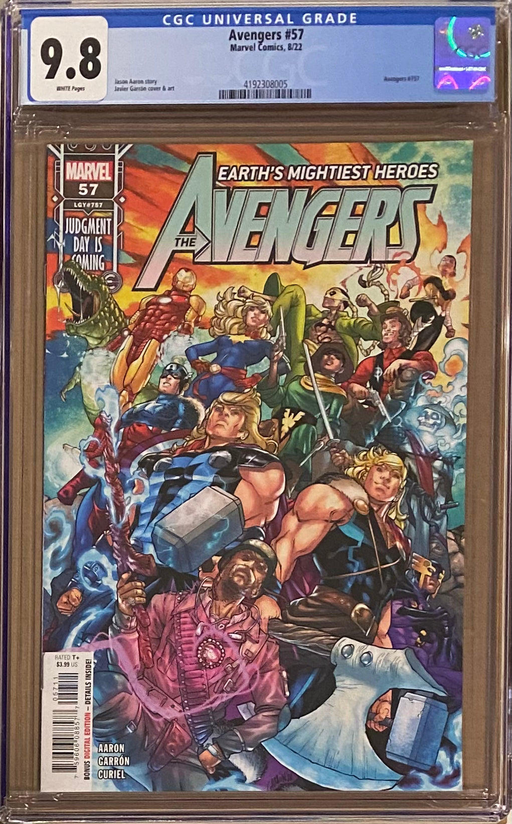 Avengers #57 CGC 9.8