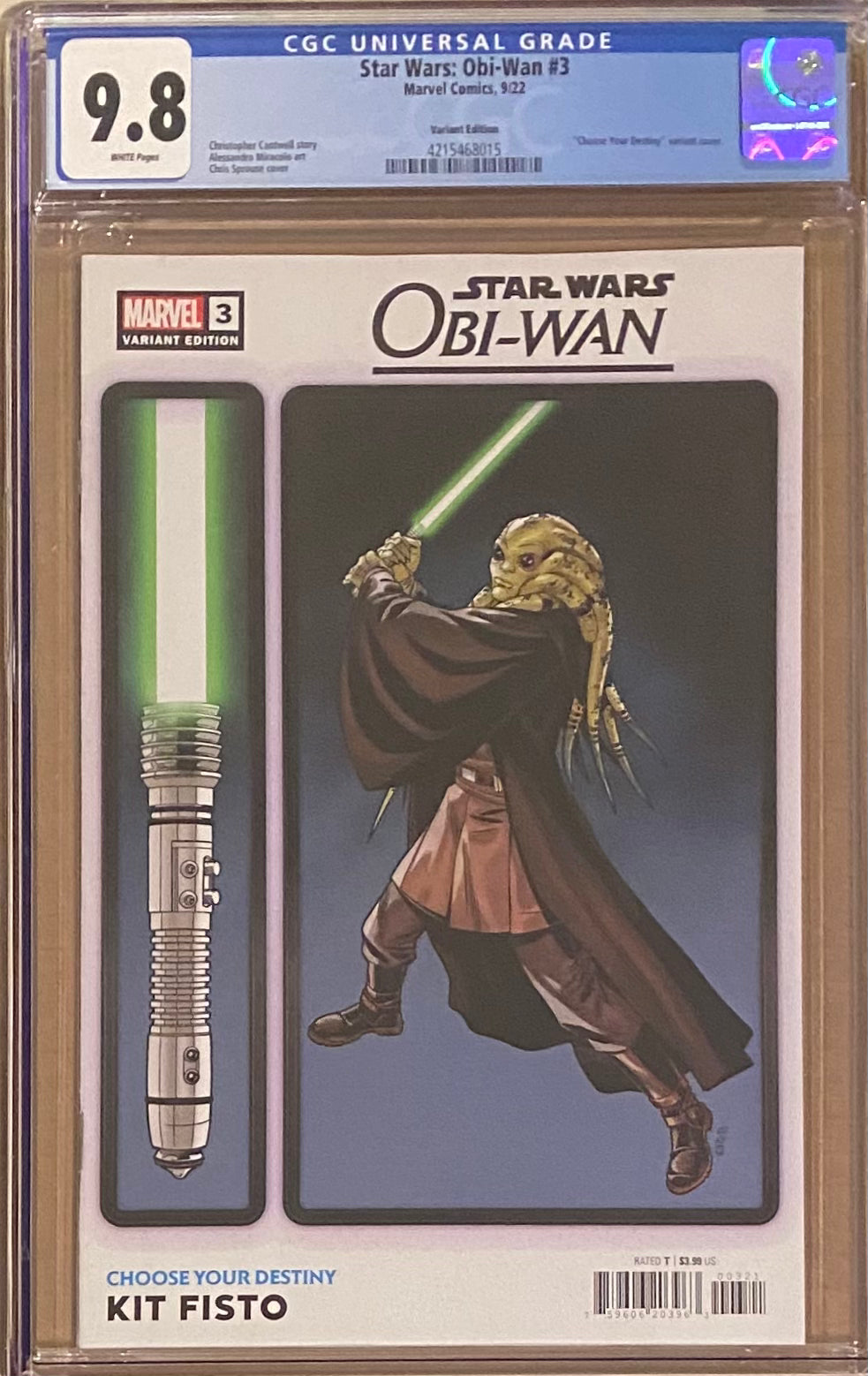 Star Wars: Obi-Wan #3 Sprouse Variant CGC 9.8