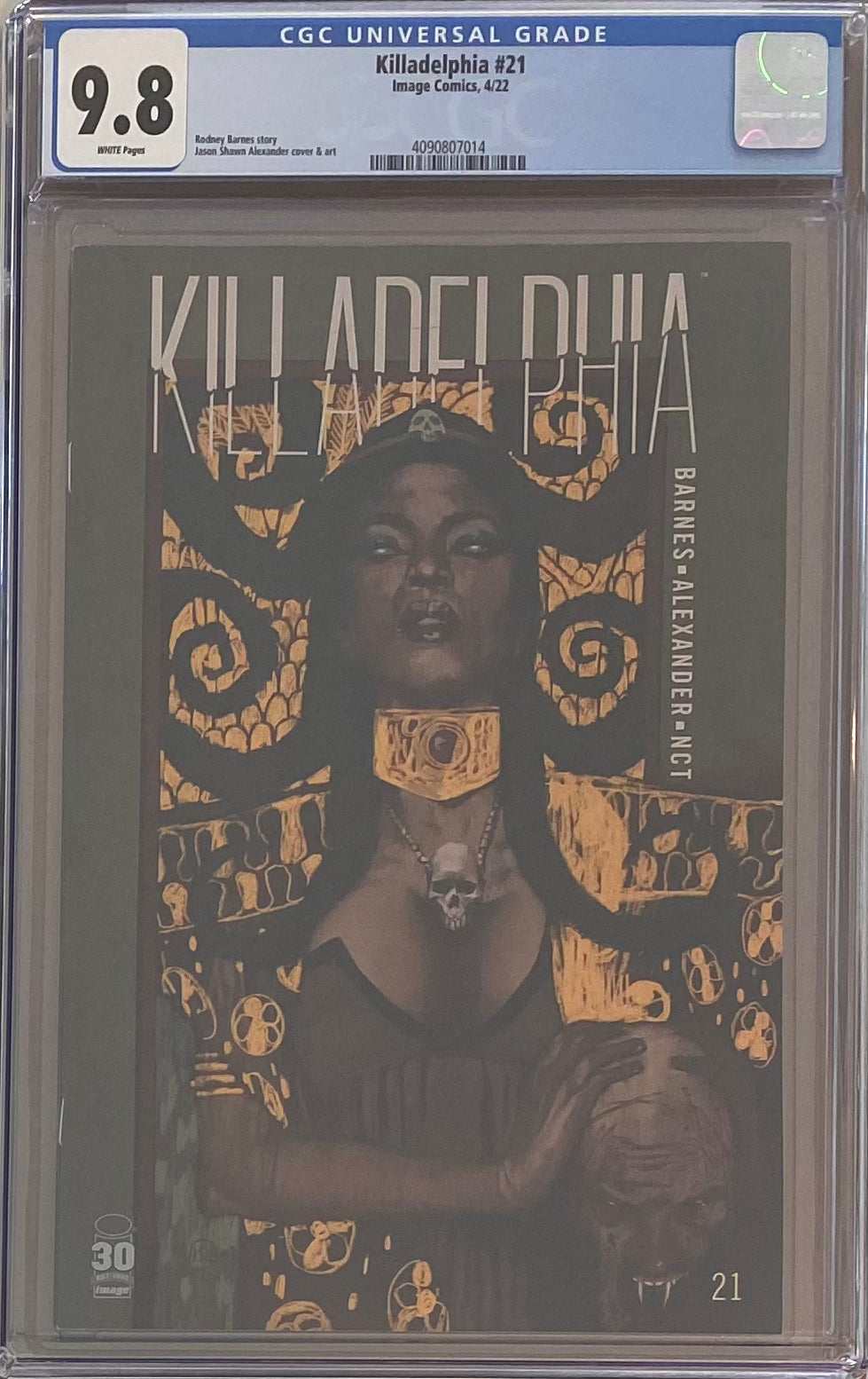 Killadelphia #21 CGC 9.8