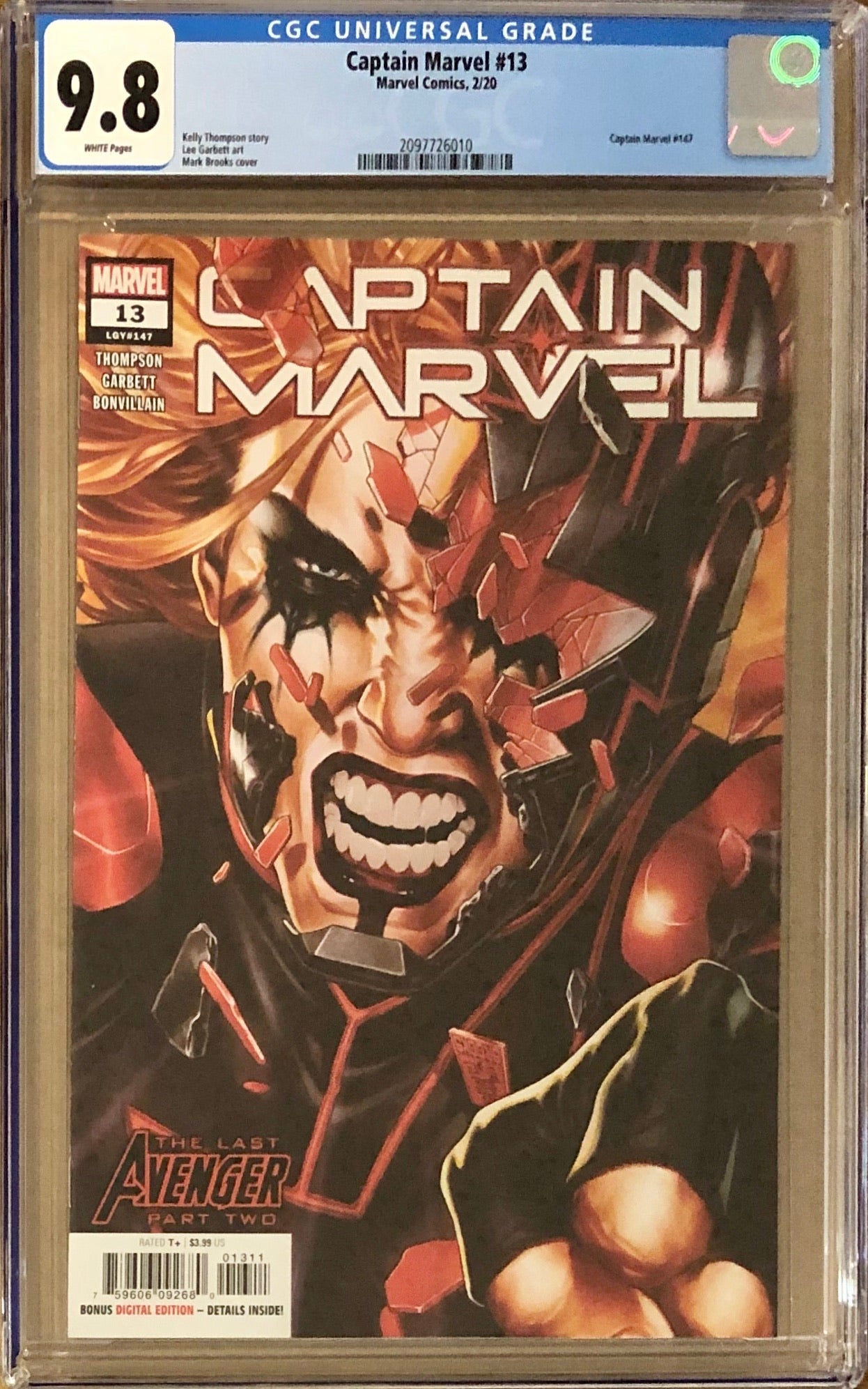 Captain Marvel #13 CGC 9.8