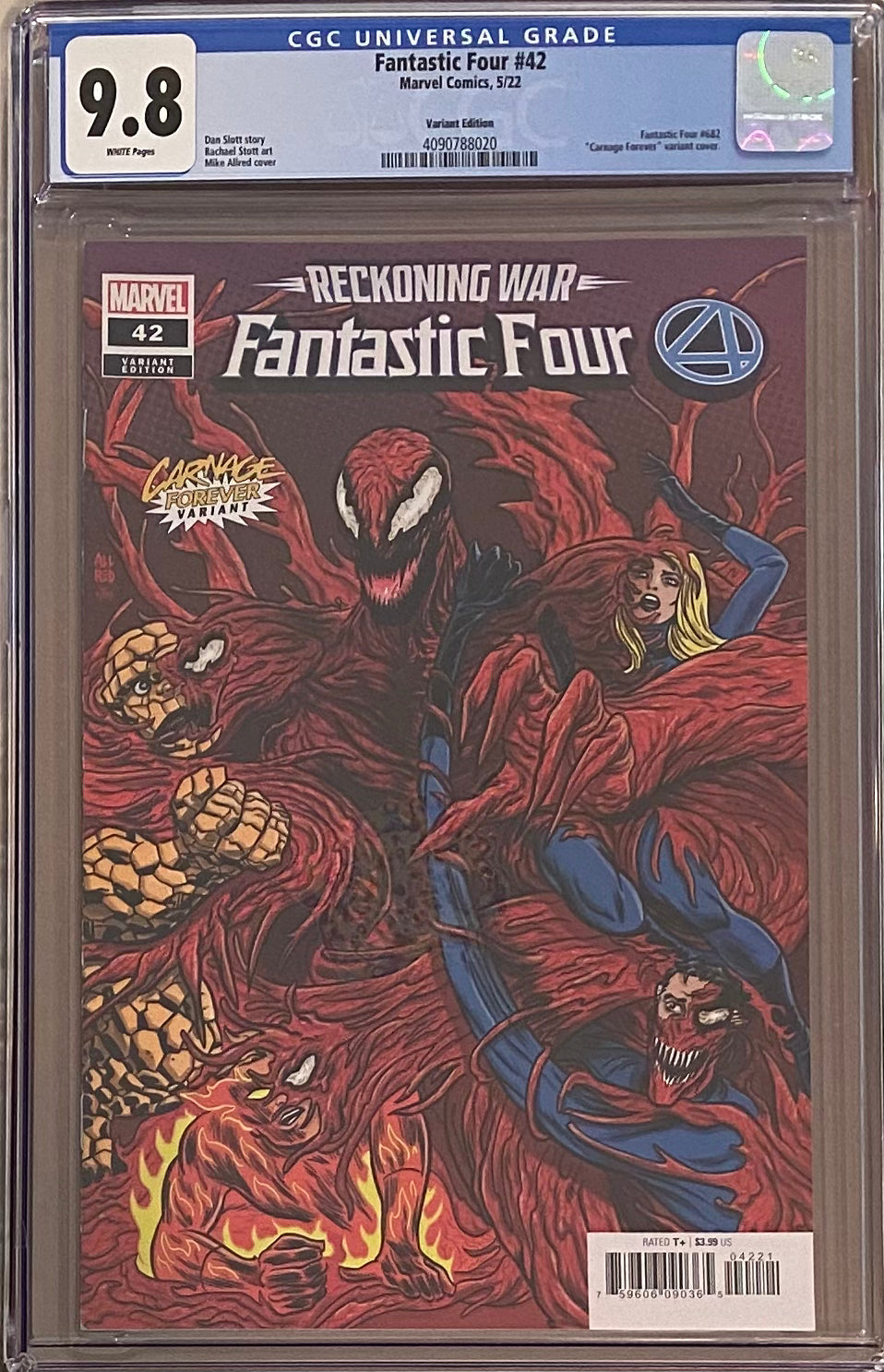 Fantastic Four #42 Variant CGC 9.8