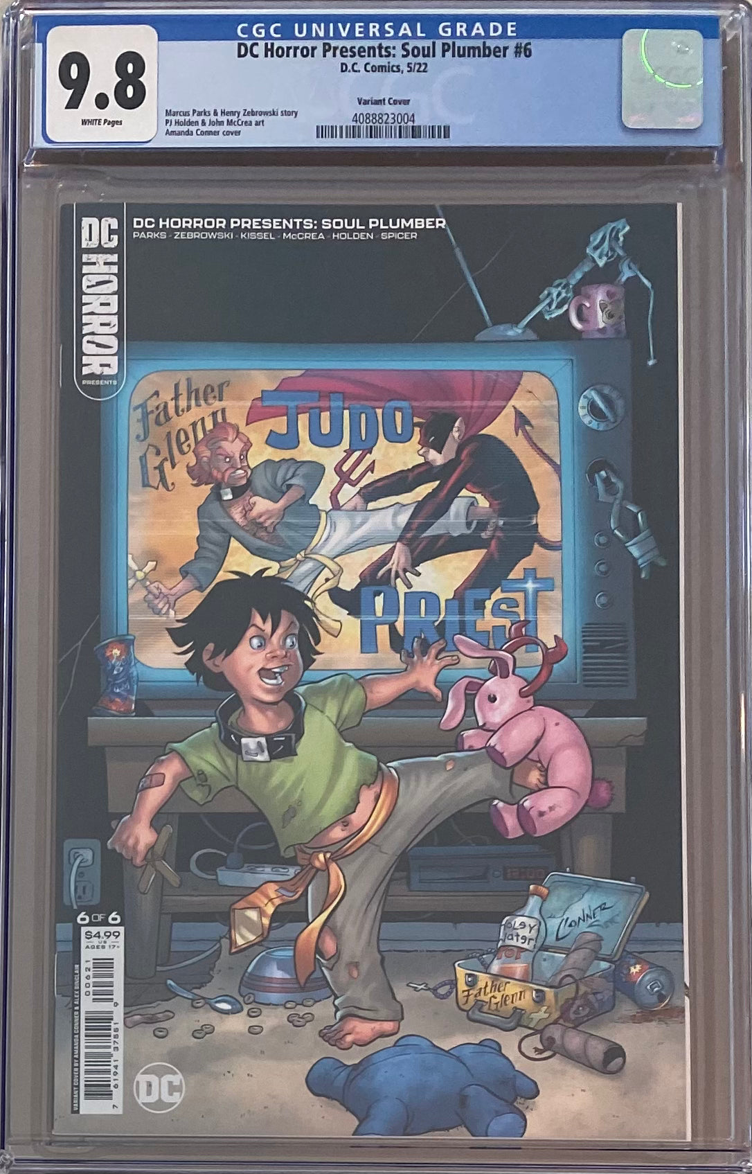 Soul Plumber #6 Conner Variant CGC 9.8