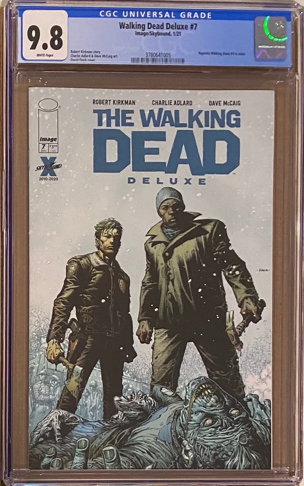 Walking Dead Deluxe #7 CGC 9.8