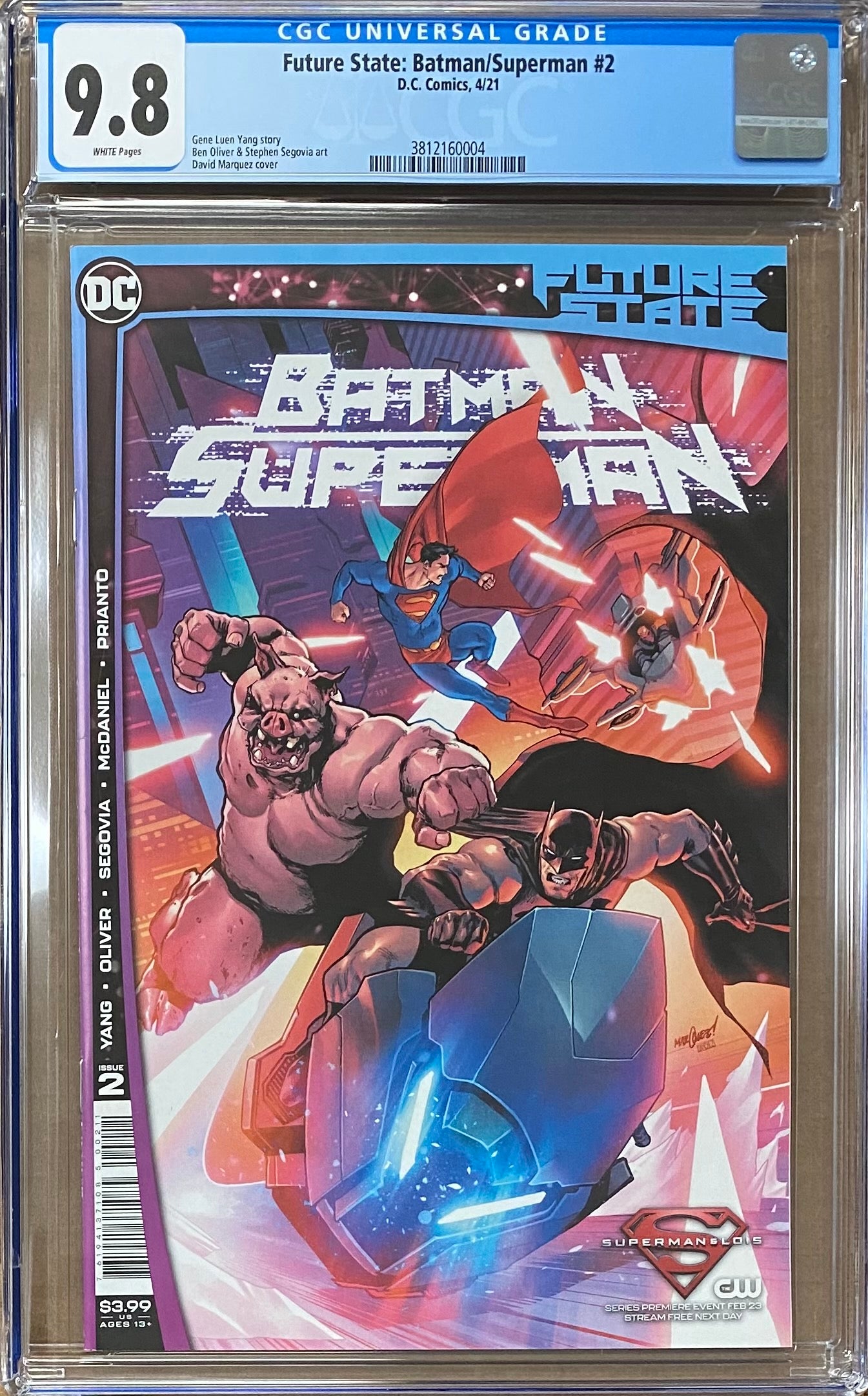 Future State: Batman/Superman #2 CGC 9.8