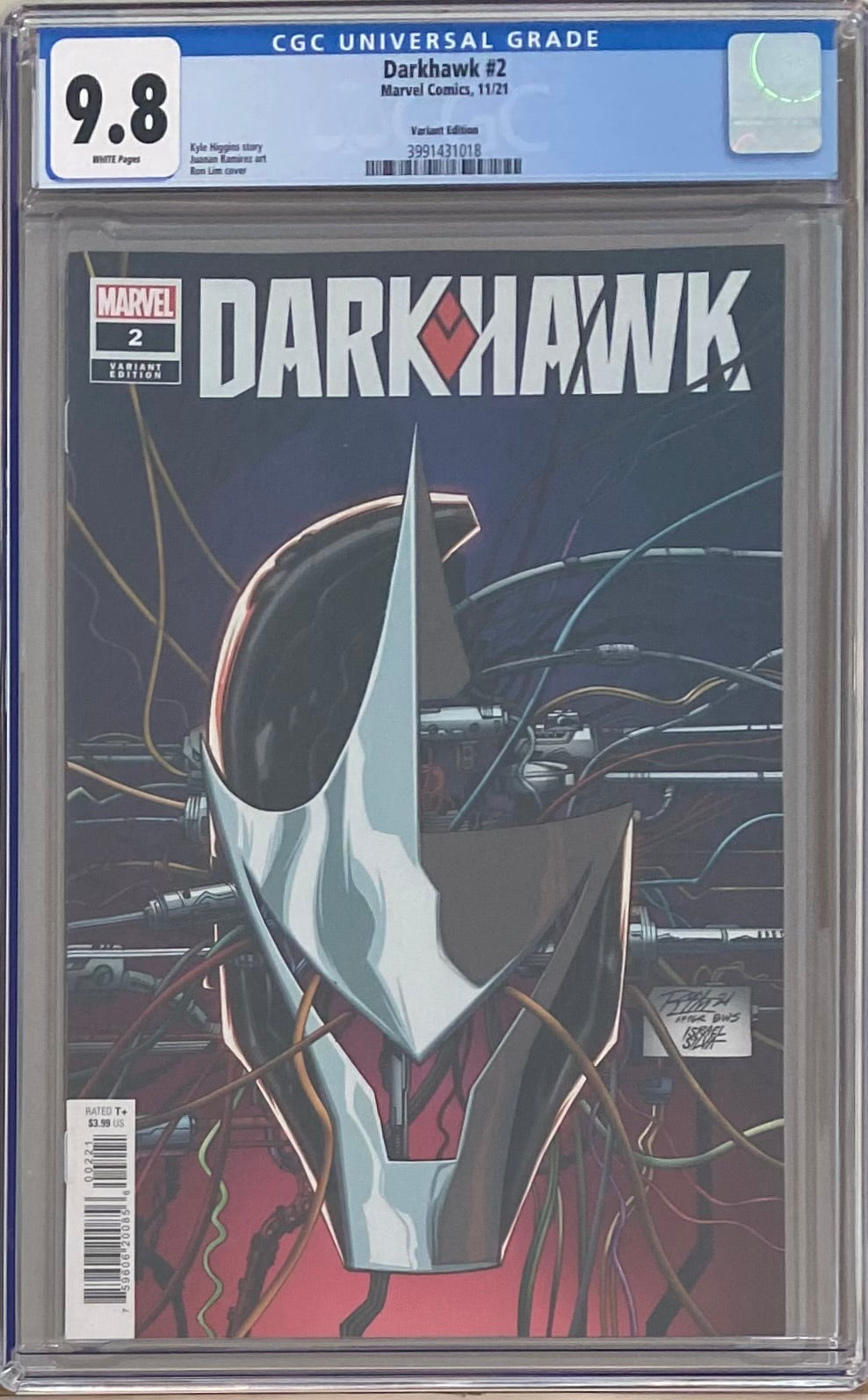 Darkhawk #2 Variant CGC 9.8