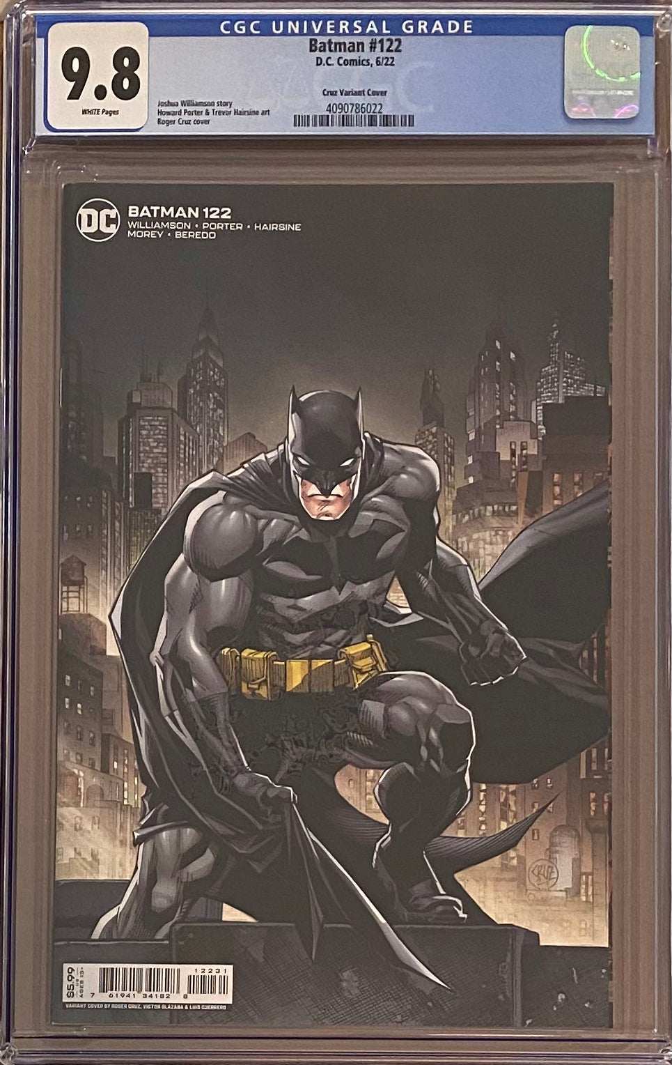 Batman #122 Cruz 1:25 Retailer Incentive Connecting Cover Variant CGC 9.8