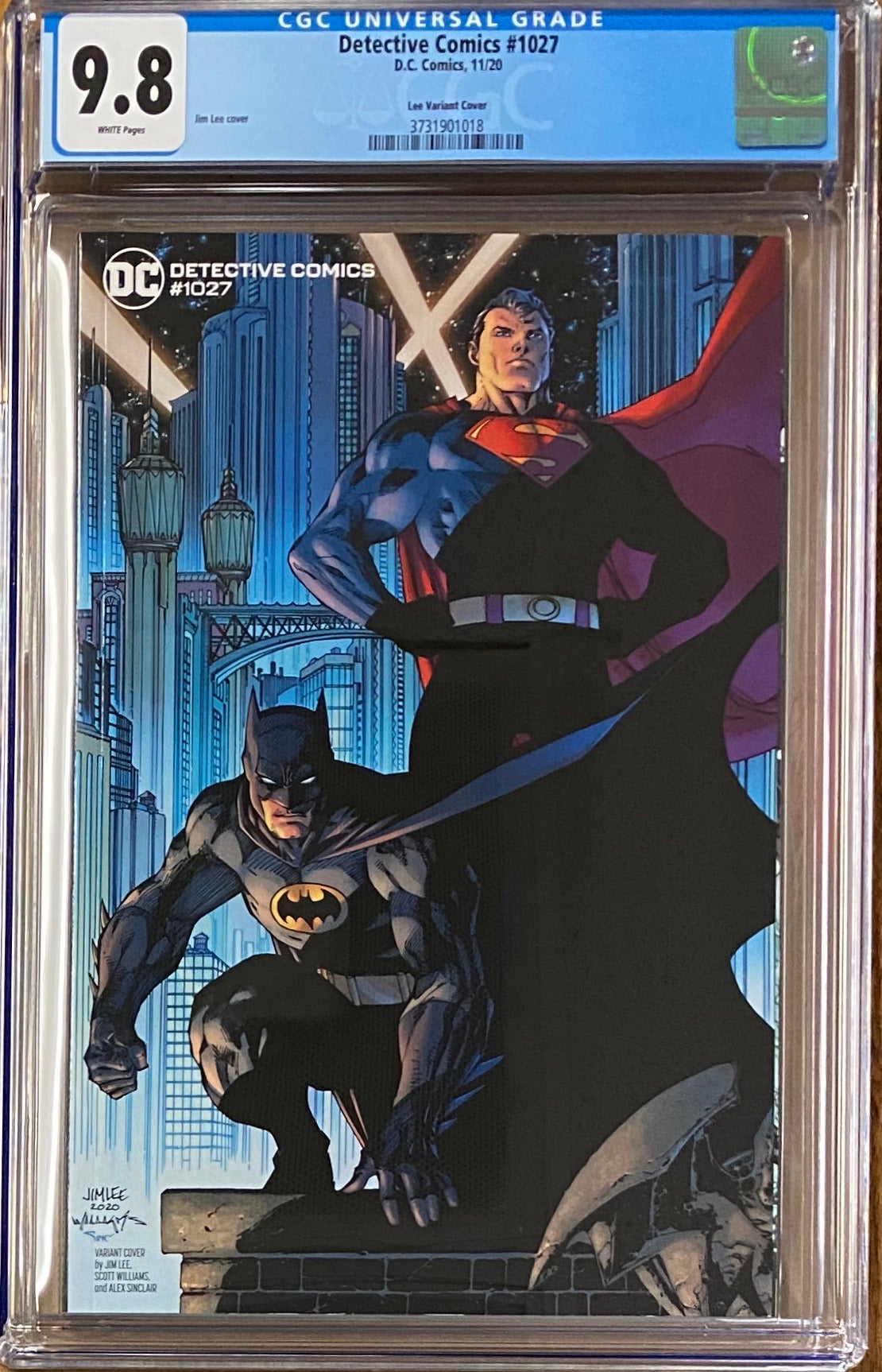 Detective Comics #1027 Jim Lee Variant CGC 9.8