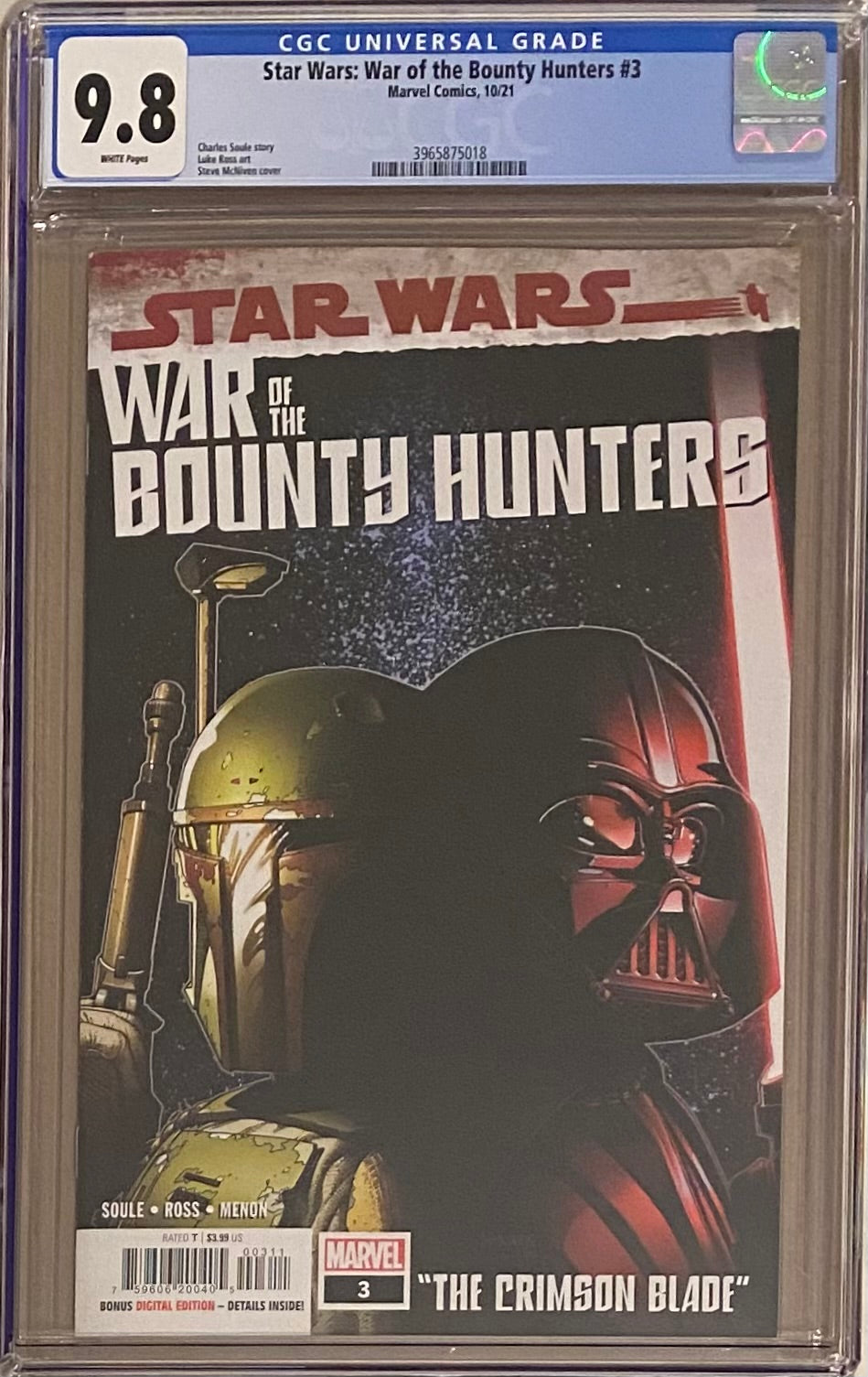 Star Wars: War of the Bounty Hunters #3 CGC 9.8