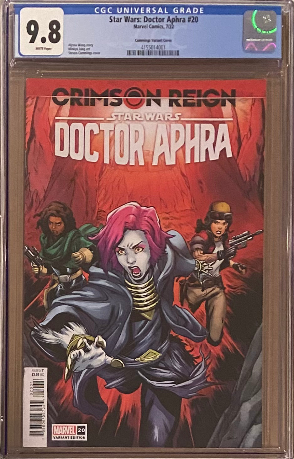 Star Wars: Doctor Aphra #20 Cummings Variant CGC 9.8