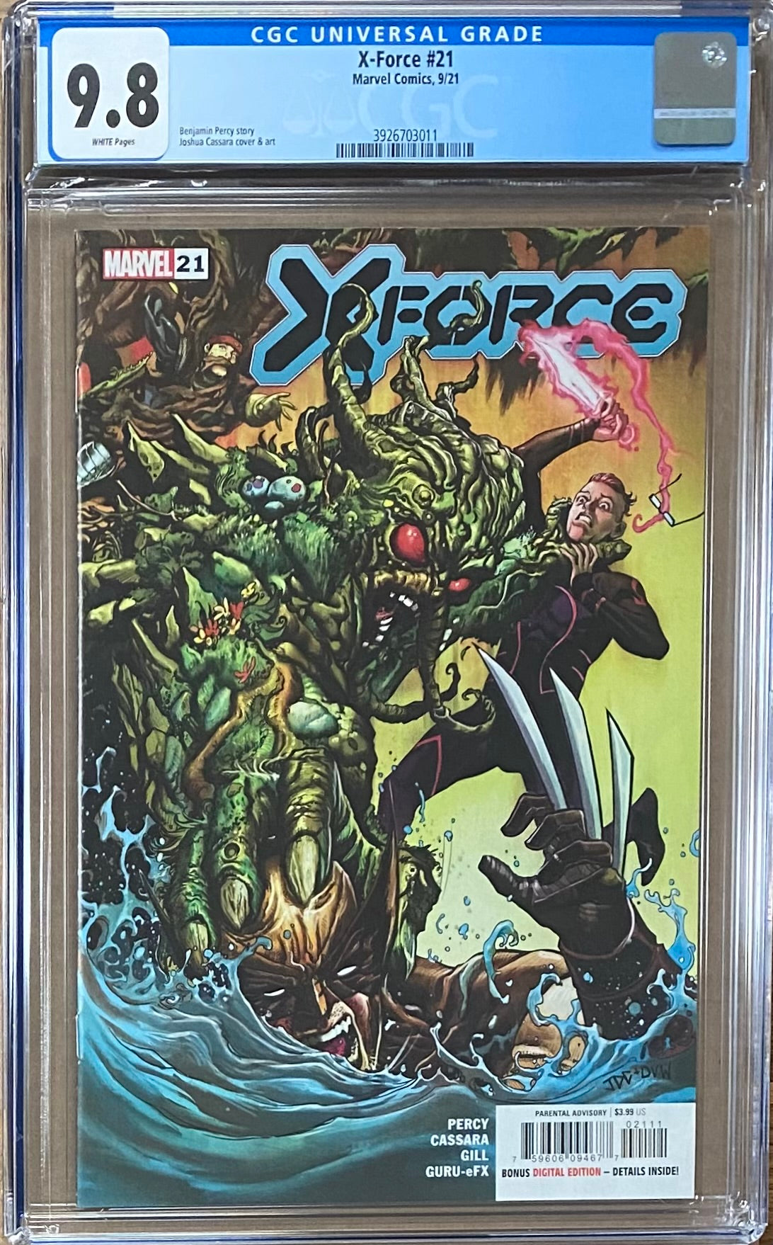 X-Force #21 CGC 9.8