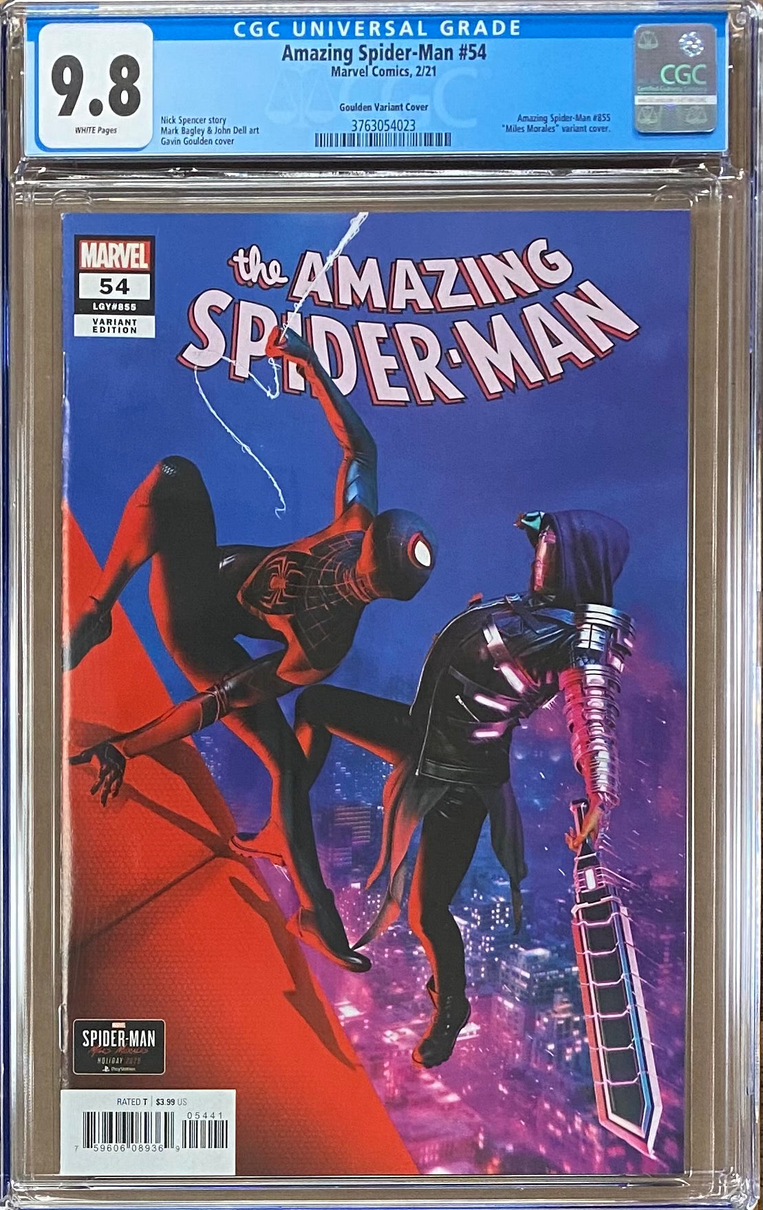 Amazing Spider-Man #54 Goulden Retailer Incentive Variant CGC 9.8