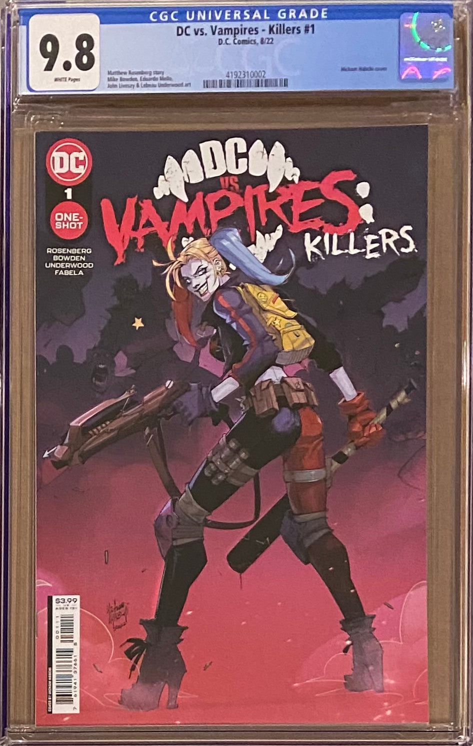 DC vs. Vampires: Killers #1 CGC 9.8