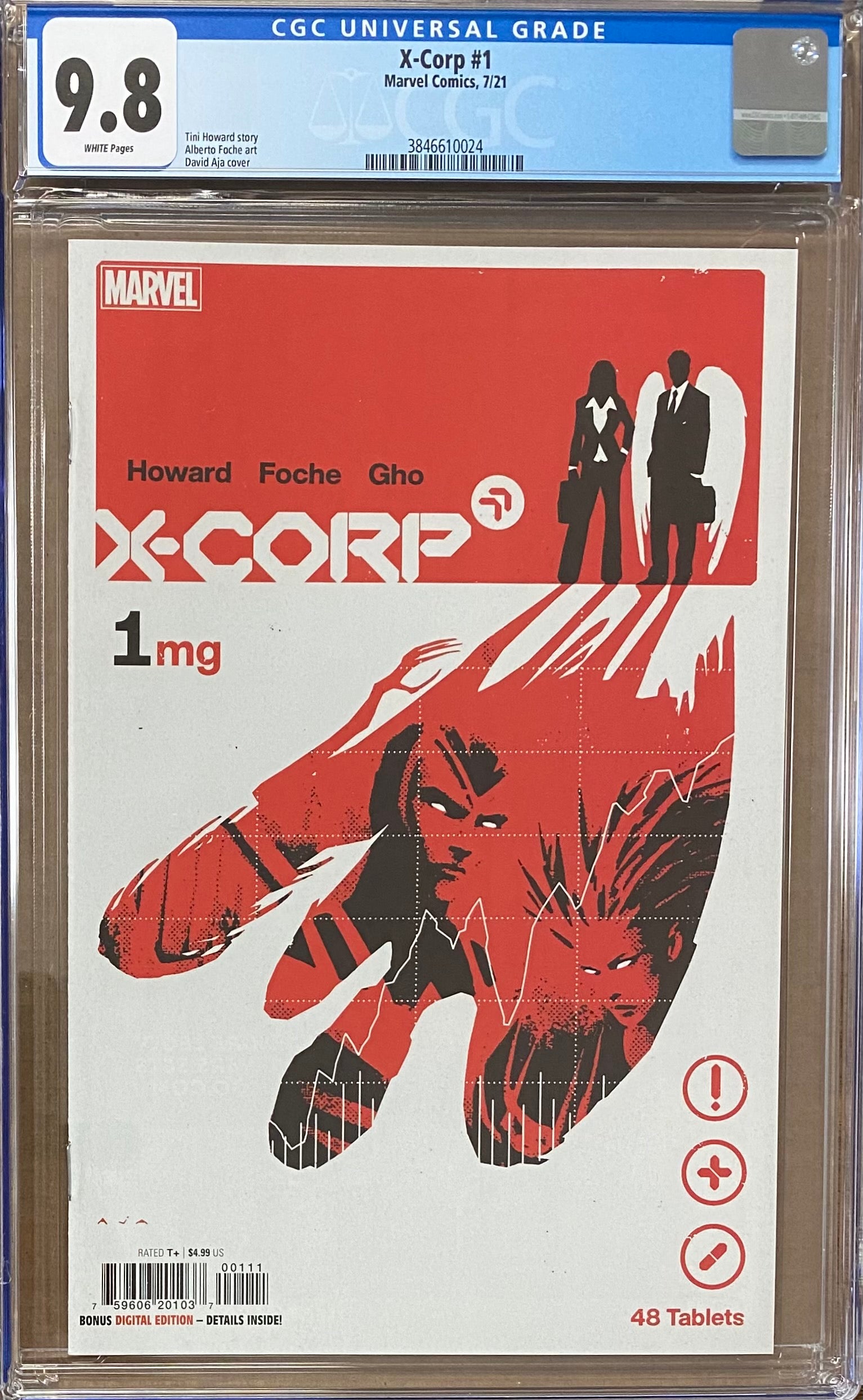 X-Corp #1 CGC 9.8