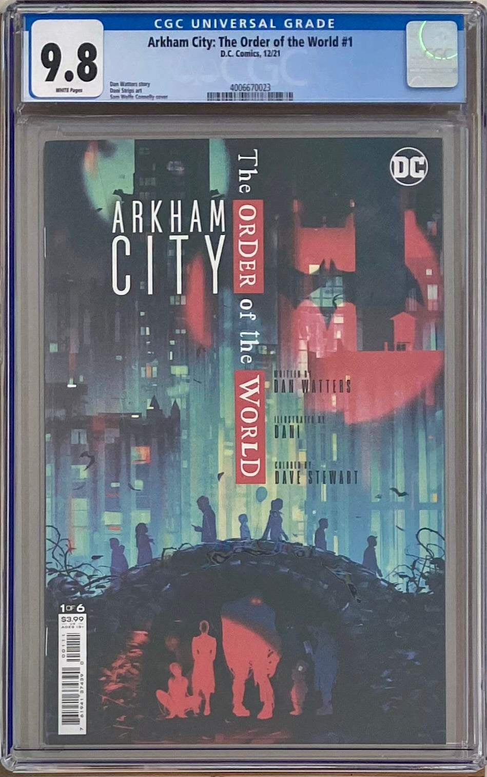 Arkham City: The Order of the World #1 CGC 9.8