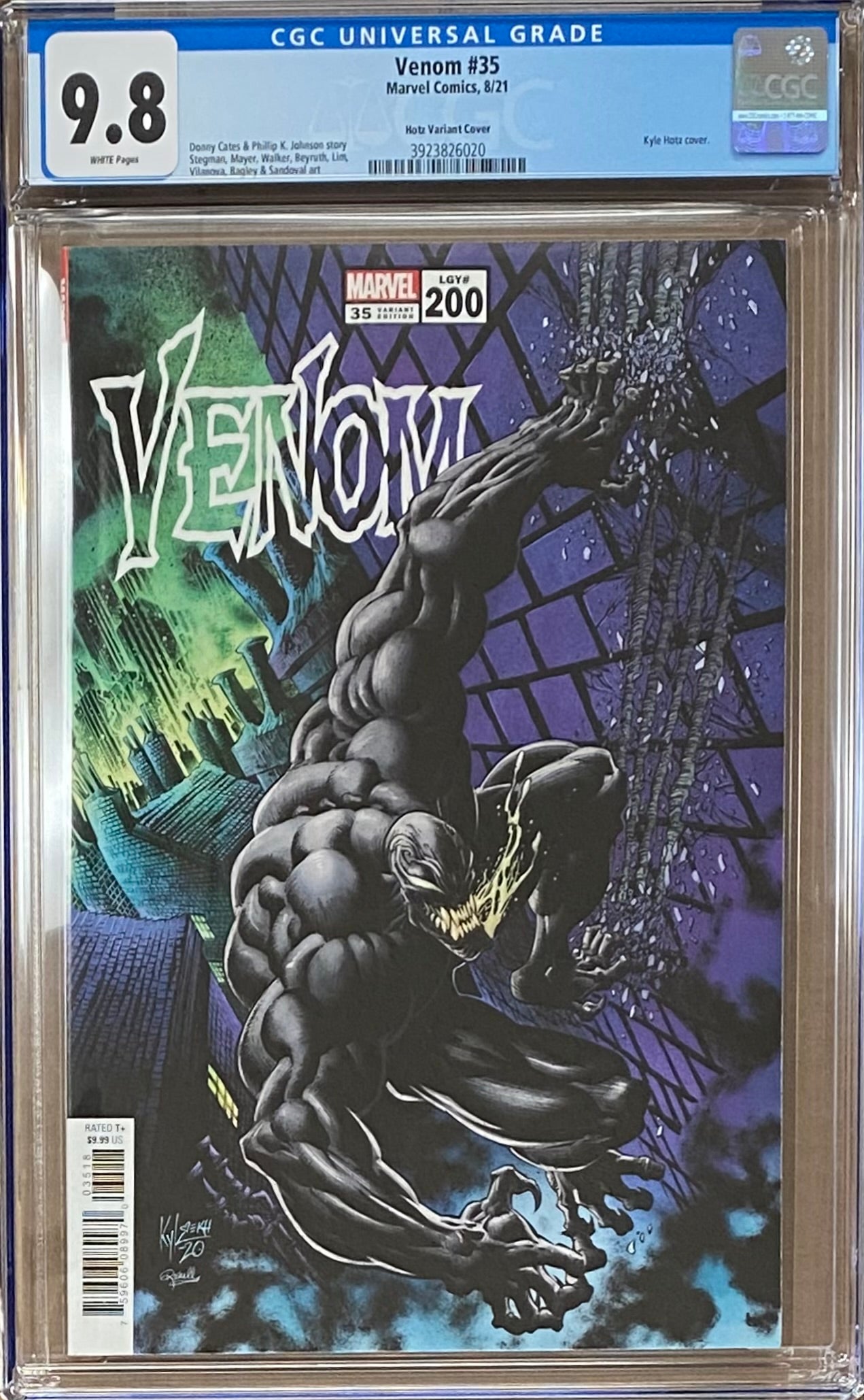 Venom #35 (#200) Hans Variant CGC 9.8