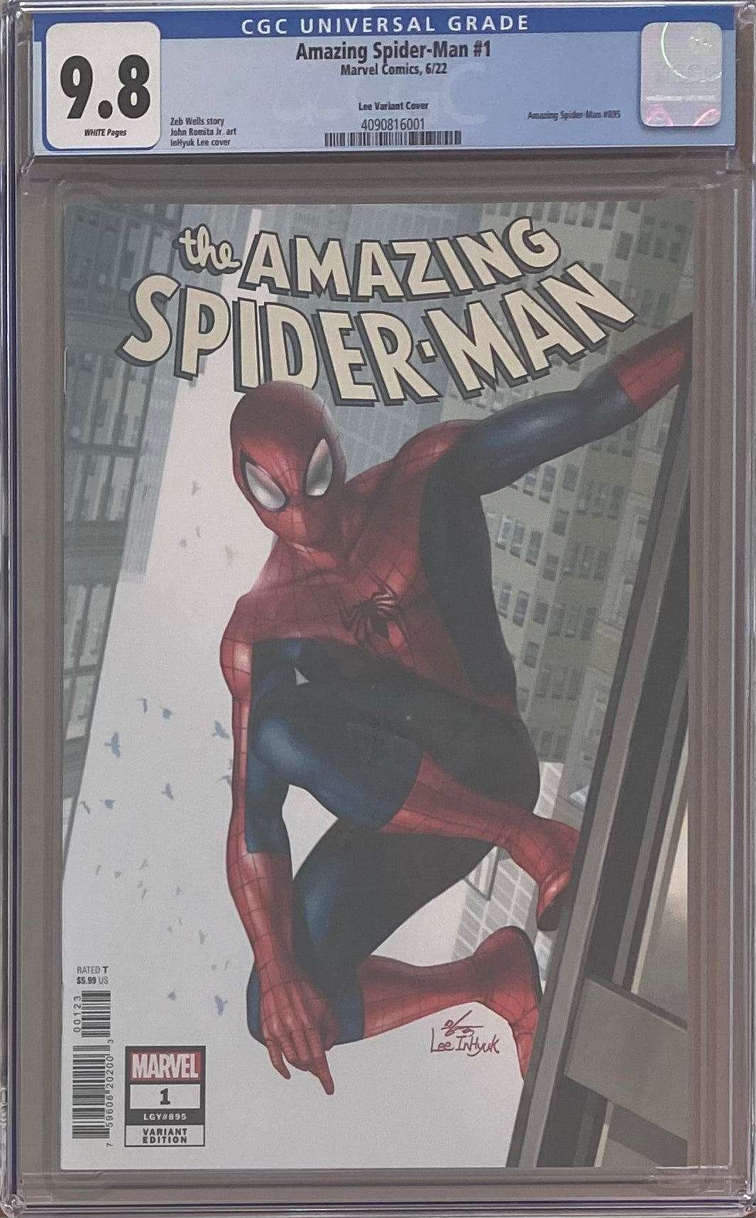 Amazing Spider-Man #1 InHyuk Lee Variant CGC 9.8