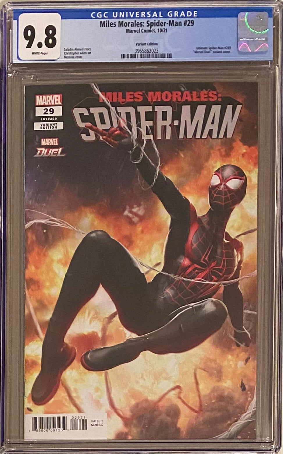 Miles Morales: Spider-Man #29 Variant CGC 9.8