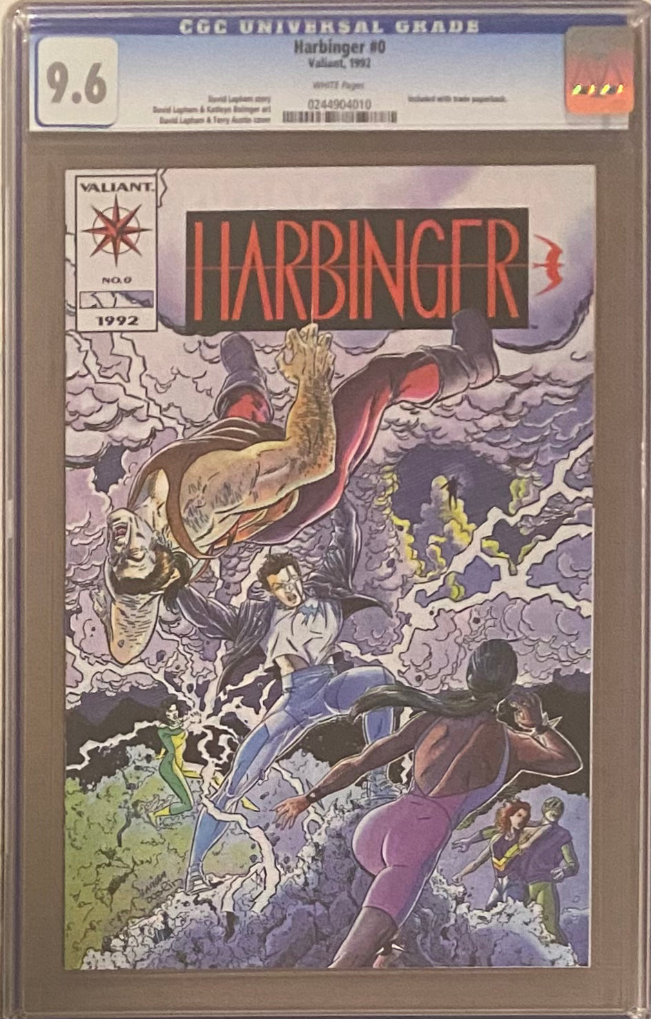 Harbinger #0 CGC 9.6