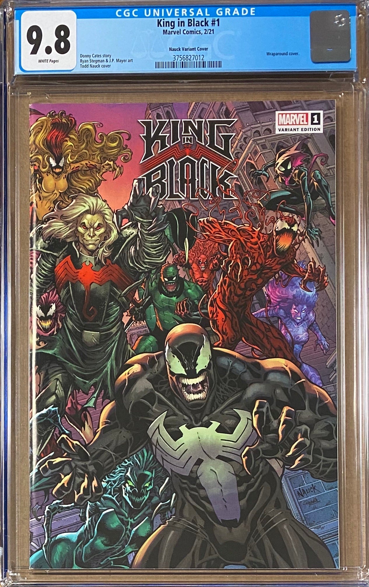 King in Black #1 Nauck "Every Symbiote Ever" 1:200 Retailer Incentive Variant CGC 9.8