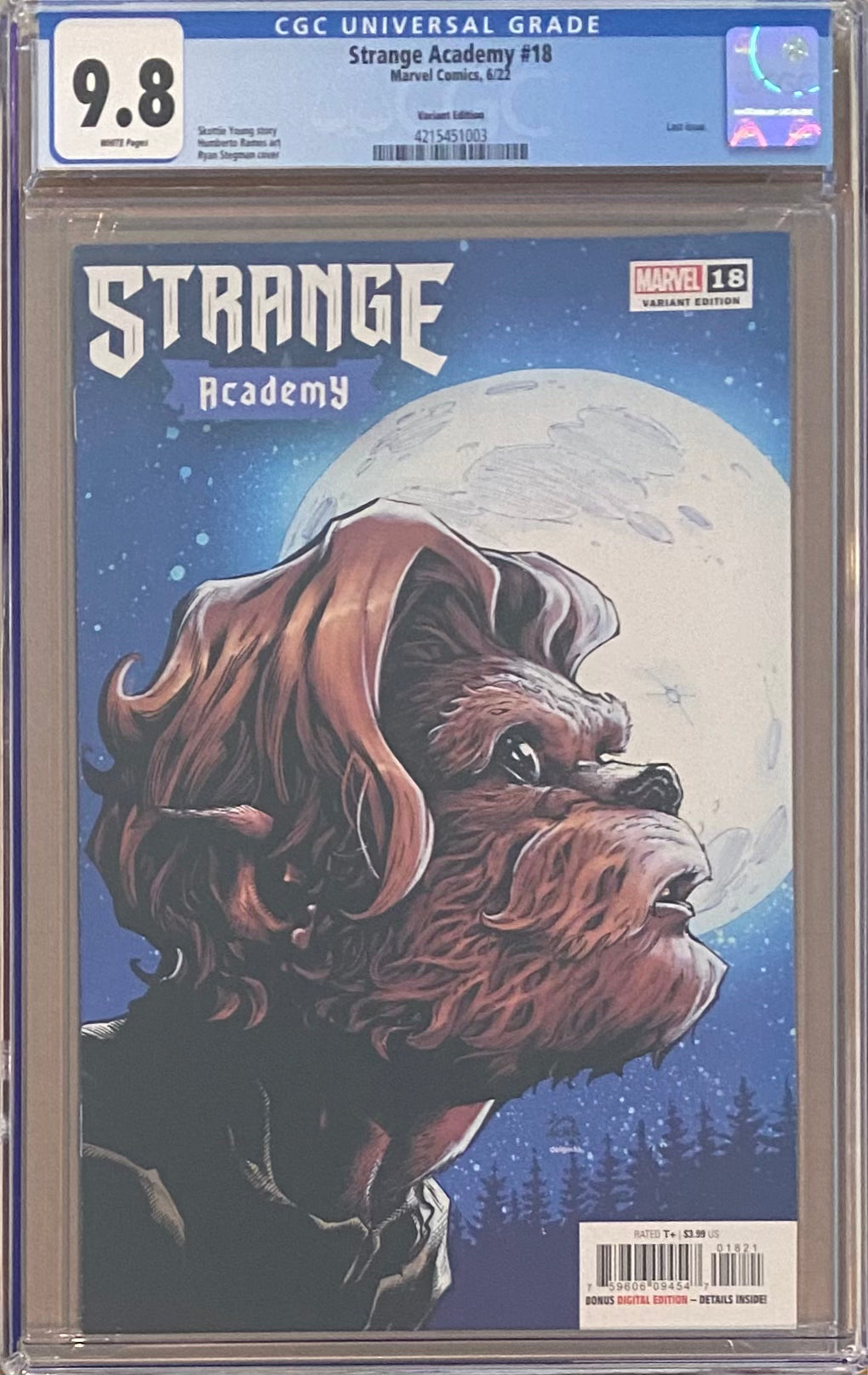 Strange Academy #18 Variant CGC 9.8
