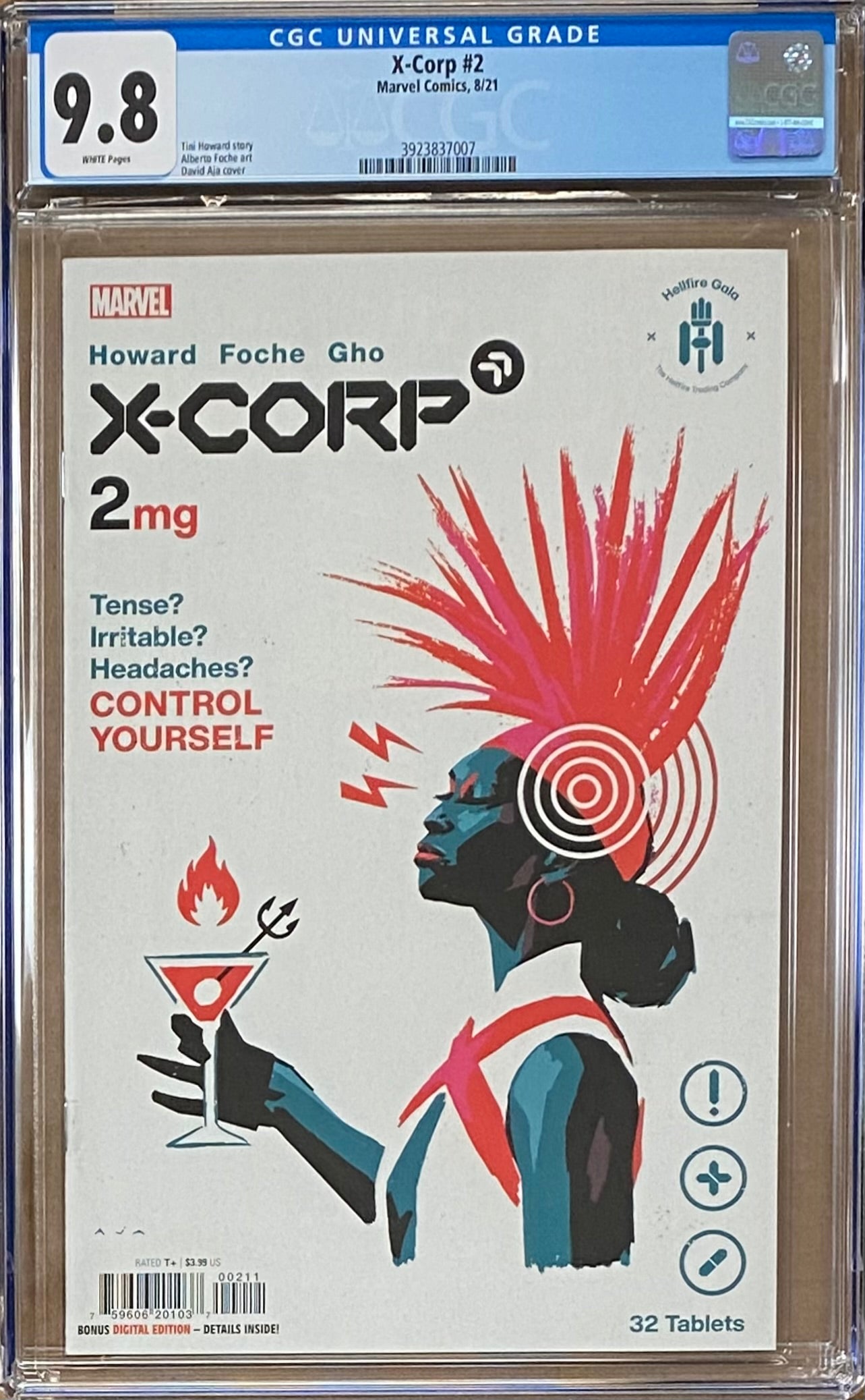 X-Corp #2 CGC 9.8 - Hellfire Gala