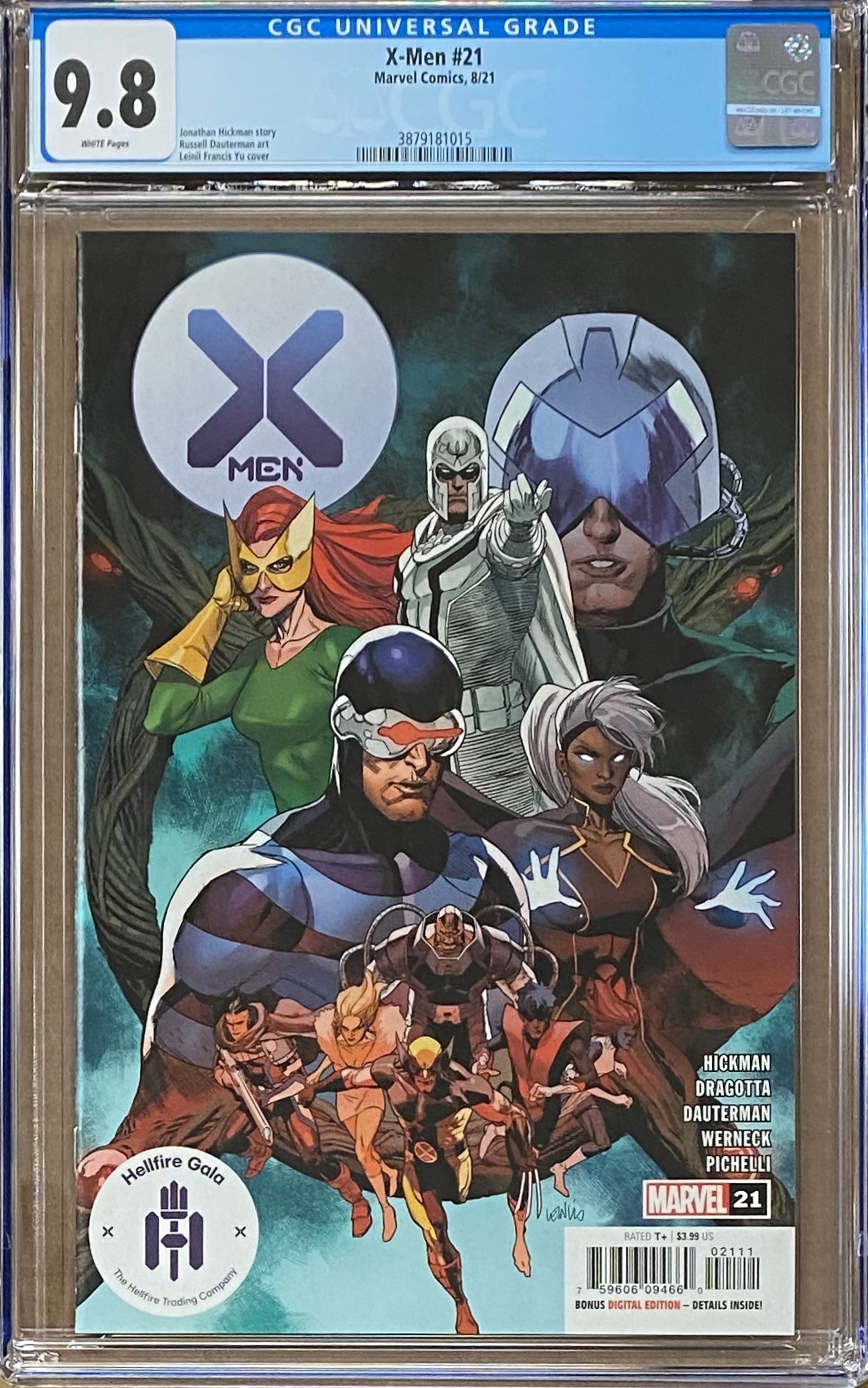 X-Men #21 CGC 9.8 - Hellfire Gala