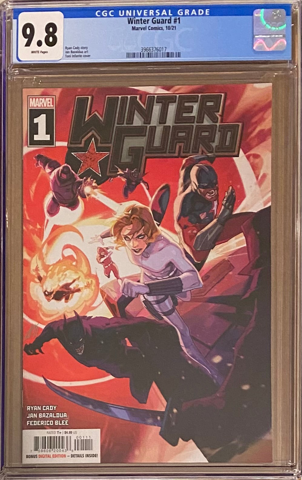 Winter Guard #1 CGC 9.8