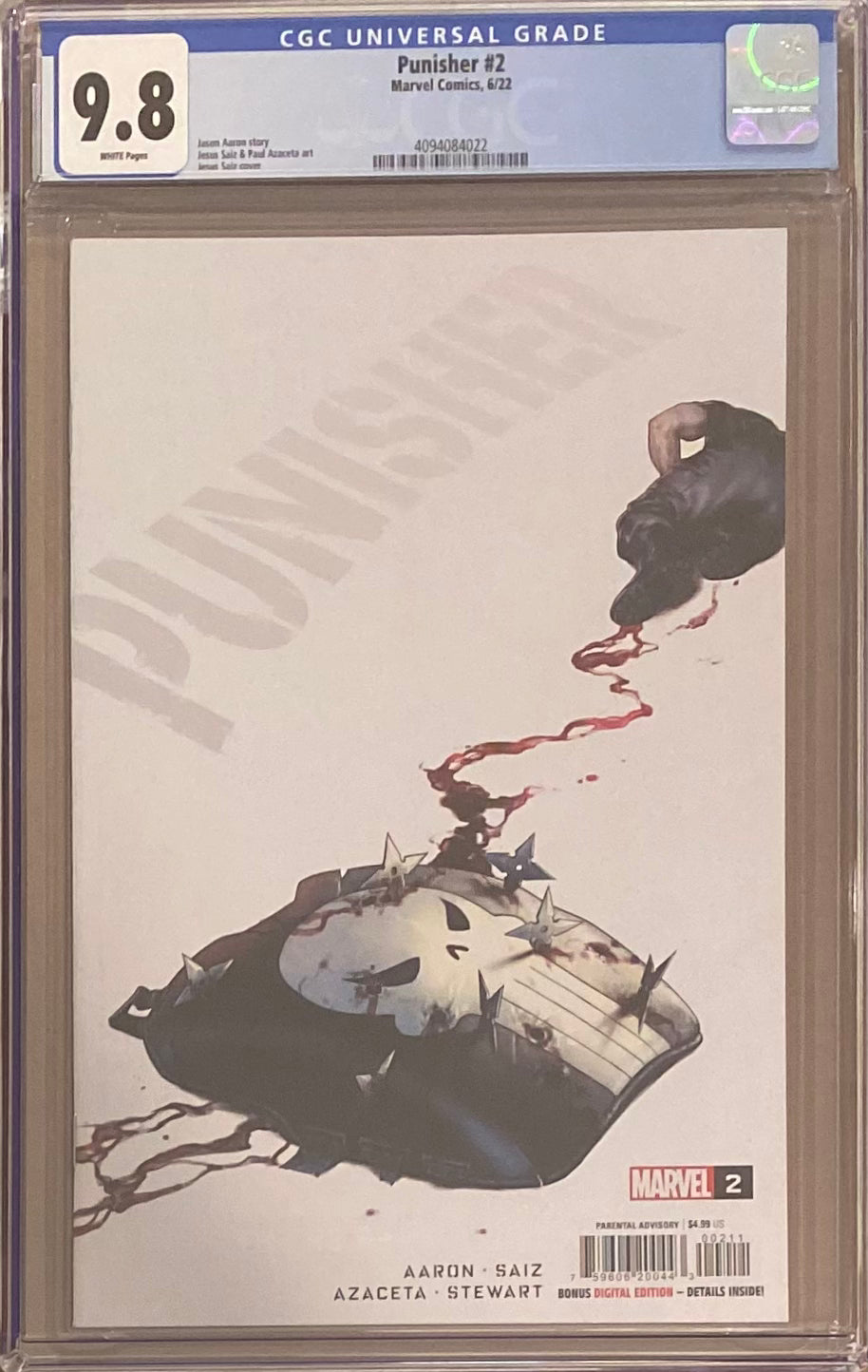 Punisher #2 CGC 9.8