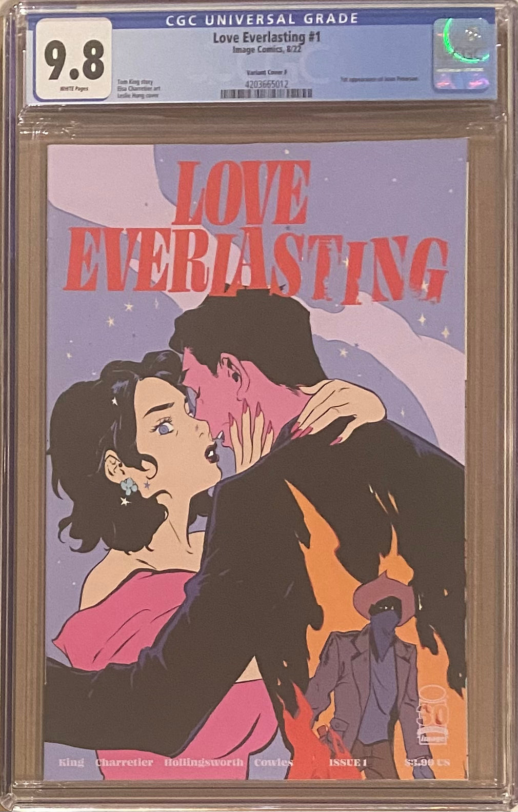 Love Everlasting #1 Hung 1:10 Retailer Incentive Variant CGC 9.8
