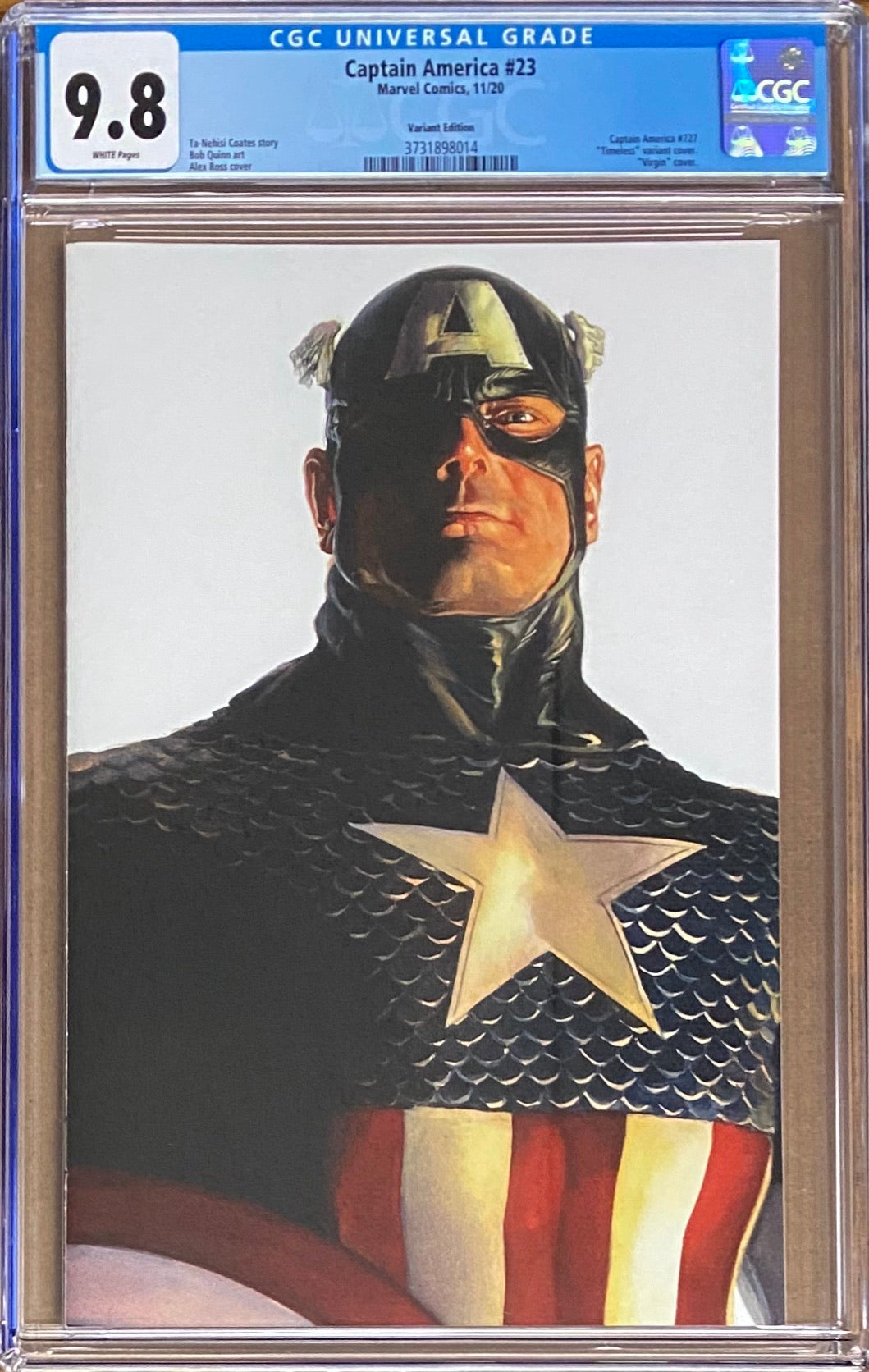 Captain America #23 Alex Ross "Timeless" Variant CGC 9.8