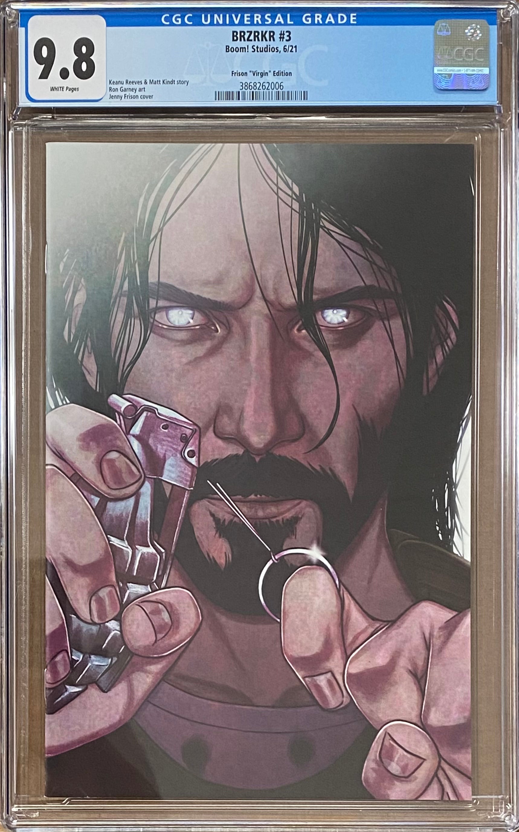 Brzrkr #3 1:100 variant 洋書 Brzrkr #3 1:100 variant BRZRKR #3