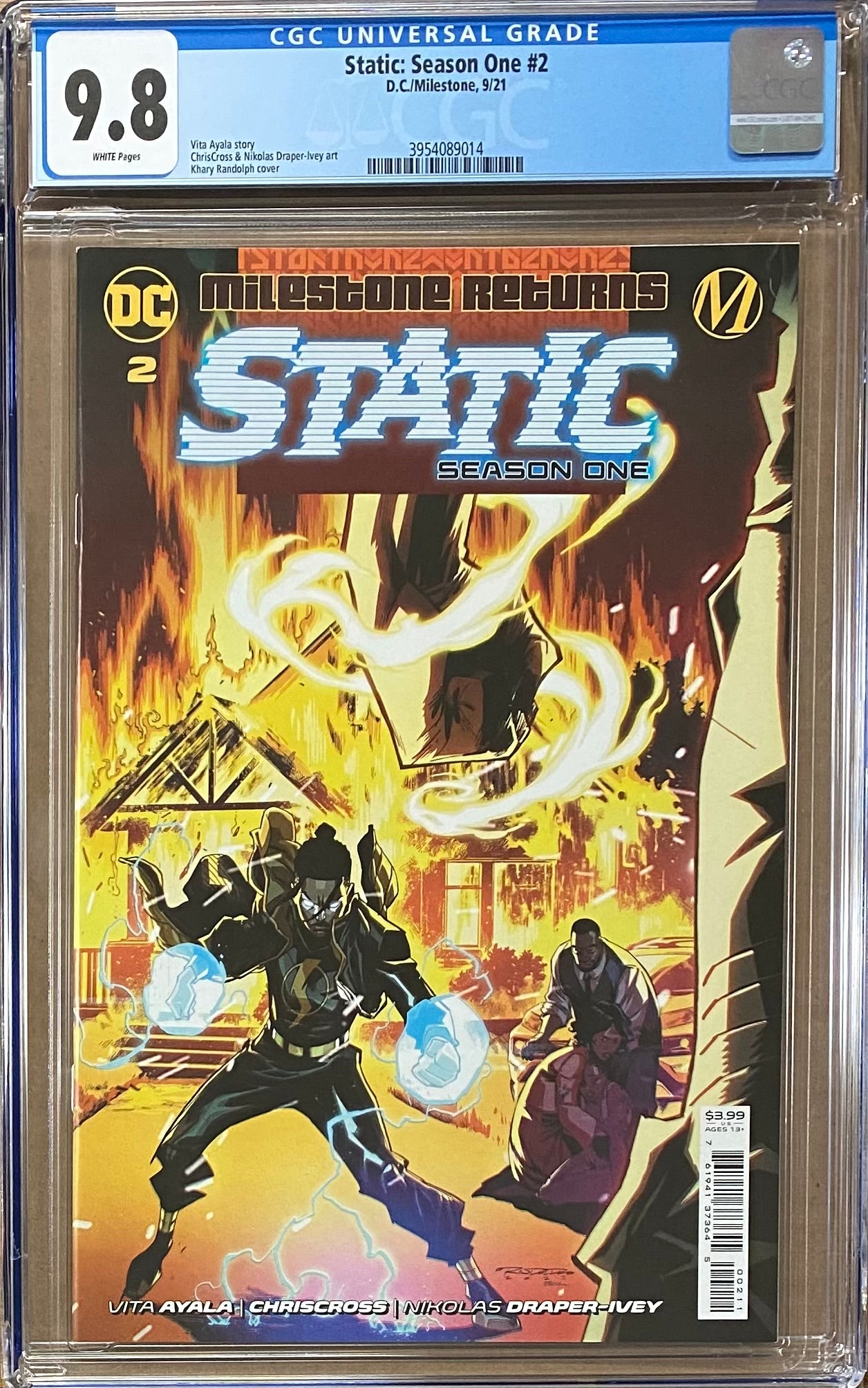 Static: Season One #2 CGC 9.8