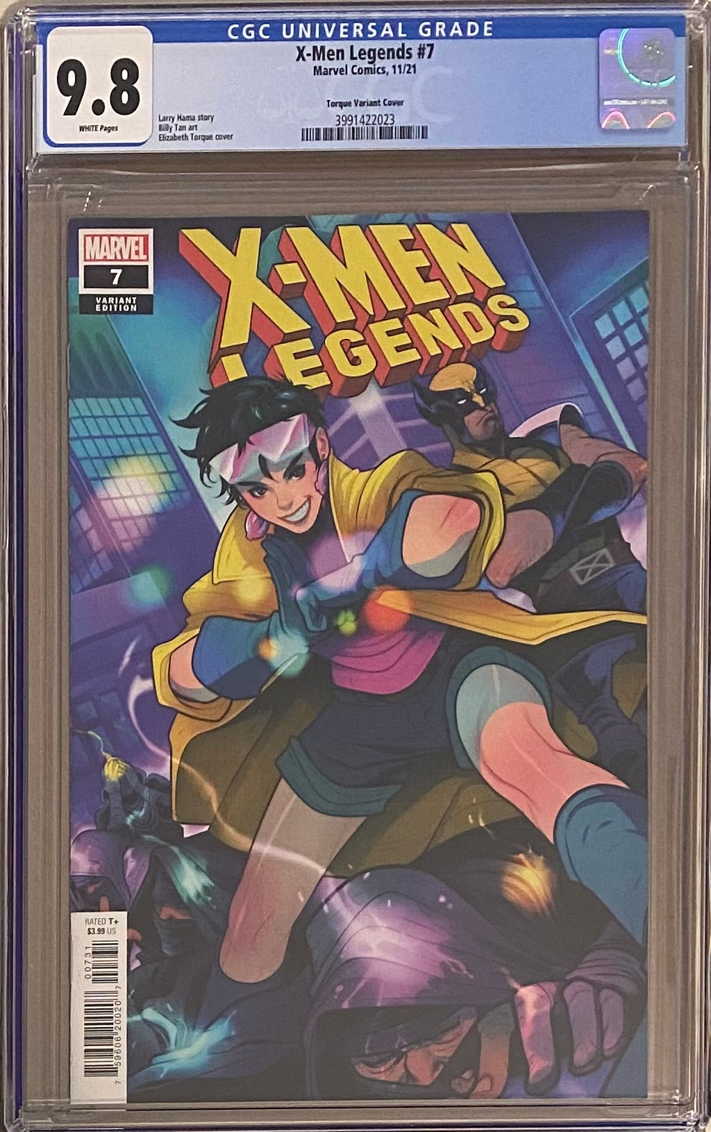 X-Men Legends #7 Variant CGC 9.8