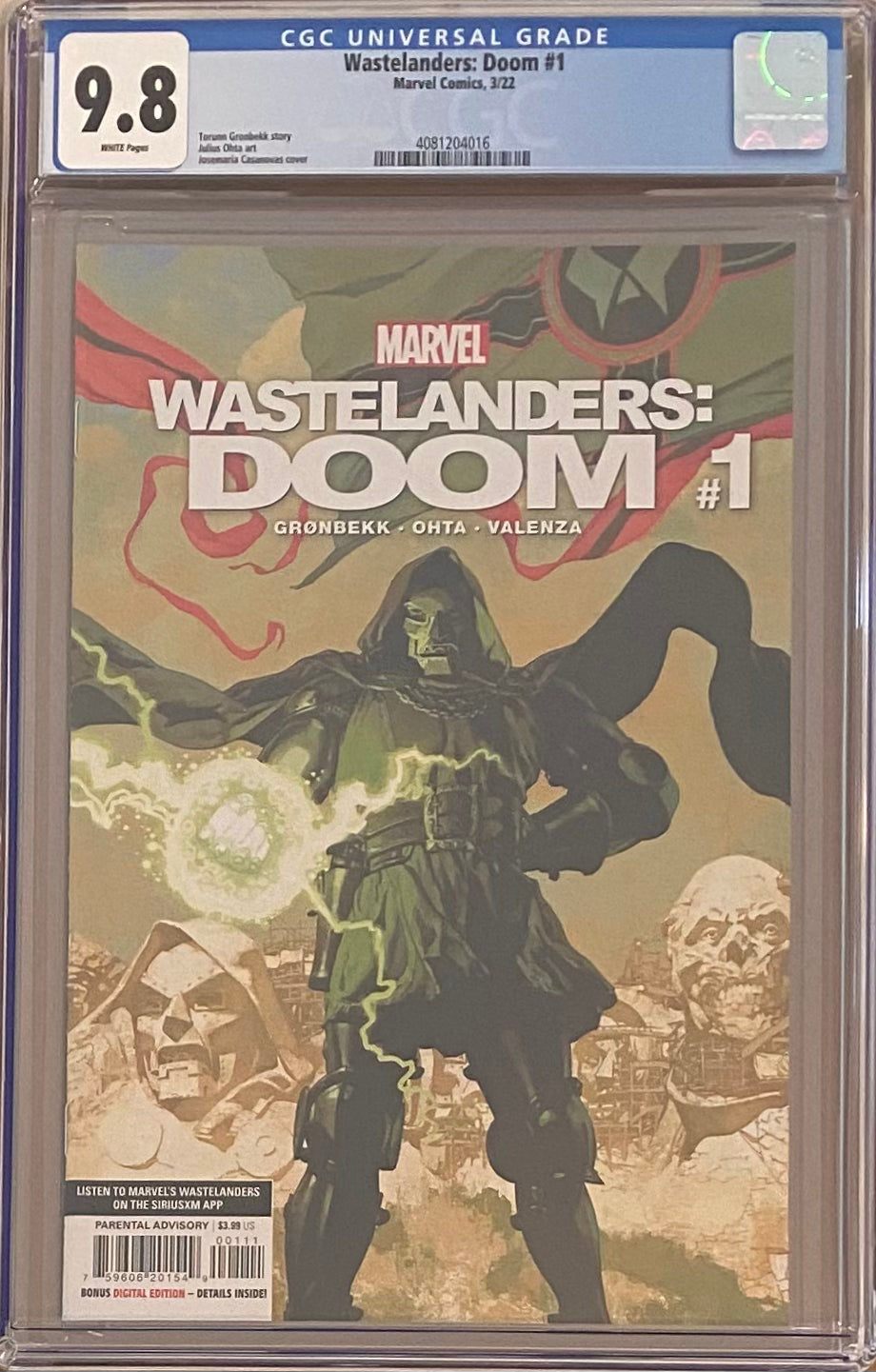 Wastelanders: Doom #1 CGC 9.8
