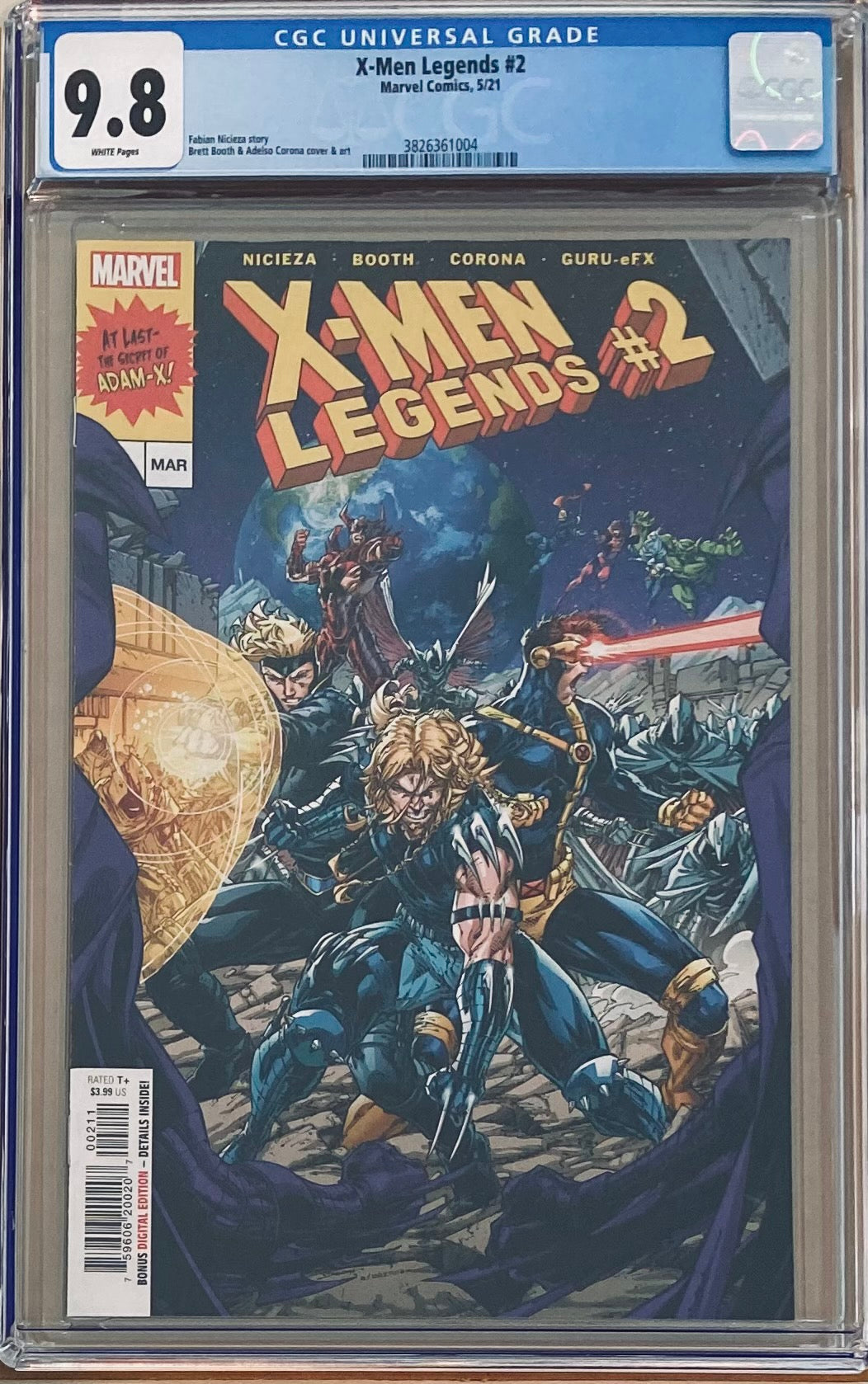 X-Men Legends #2 CGC 9.8