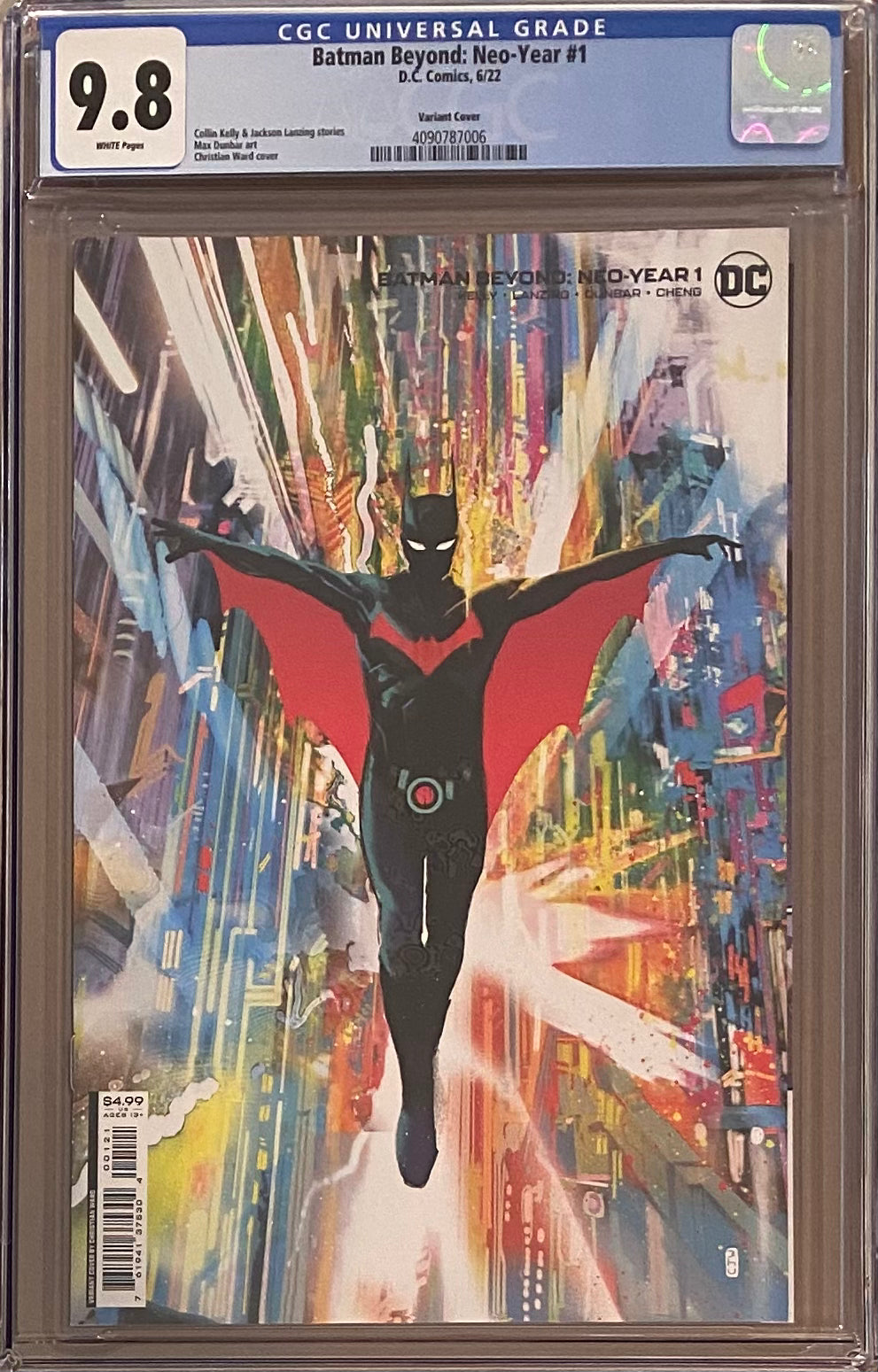 Batman Beyond: Neo-Year #1 Ward Variant CGC 9.8