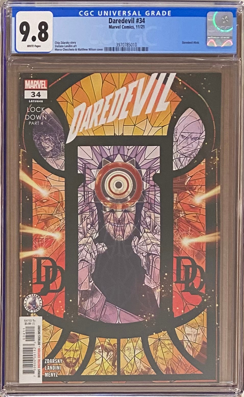 Daredevil #34 CGC 9.8
