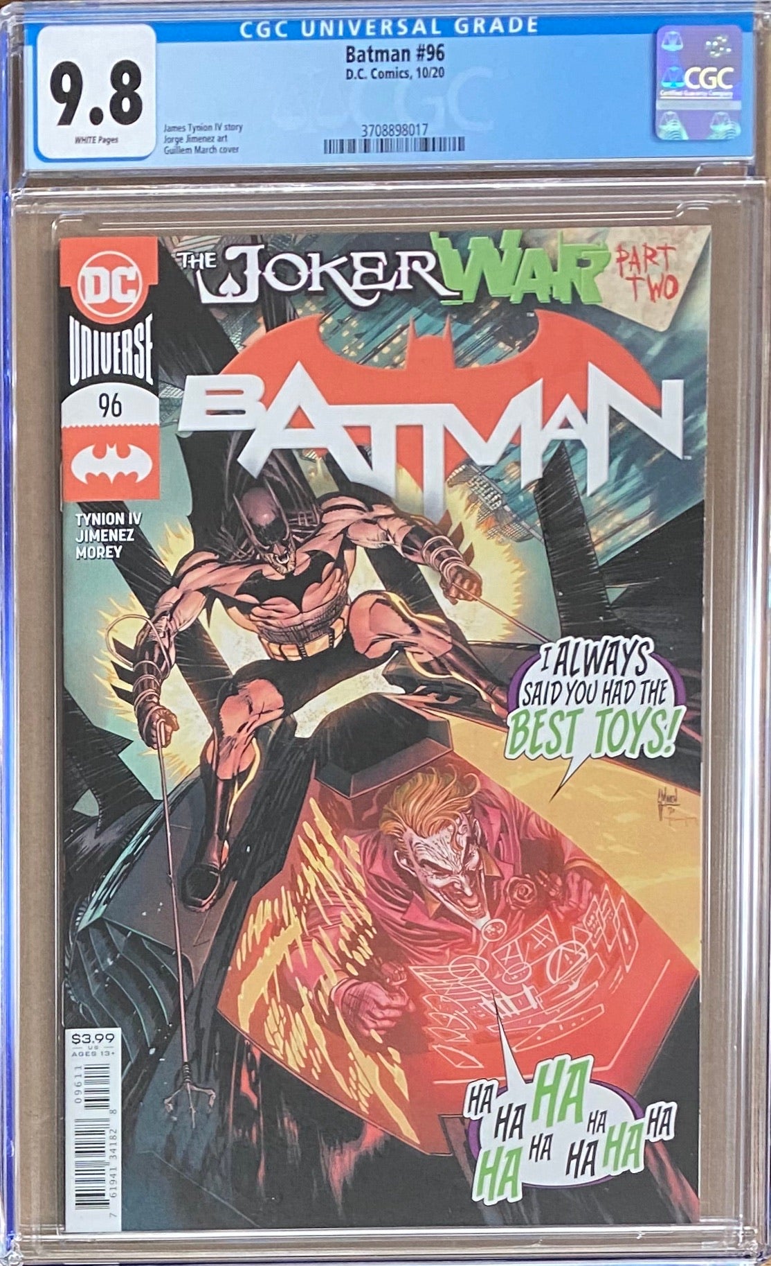 Batman #96 CGC 9.8 - First appearance Clownhunter