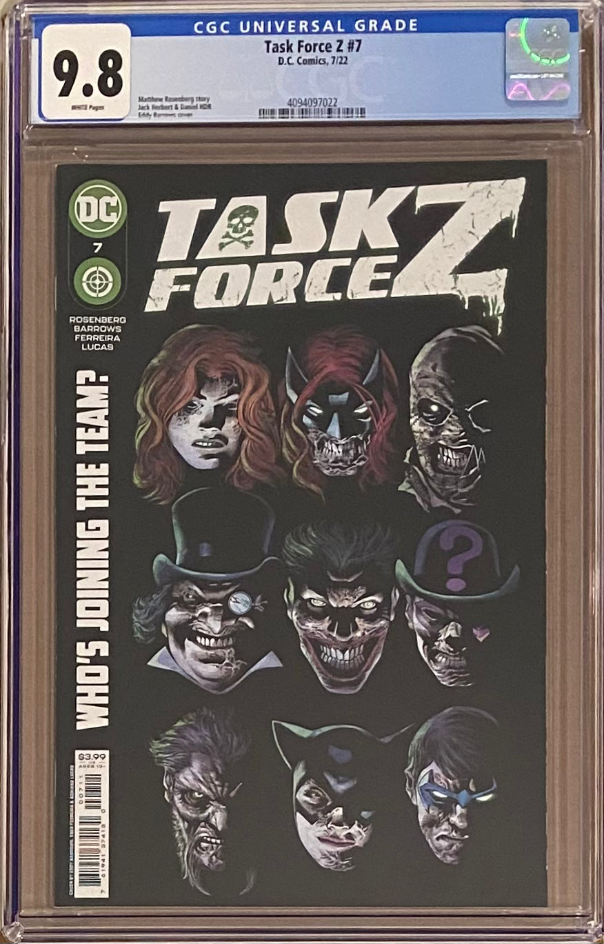 Task Force Z #7 CGC 9.8