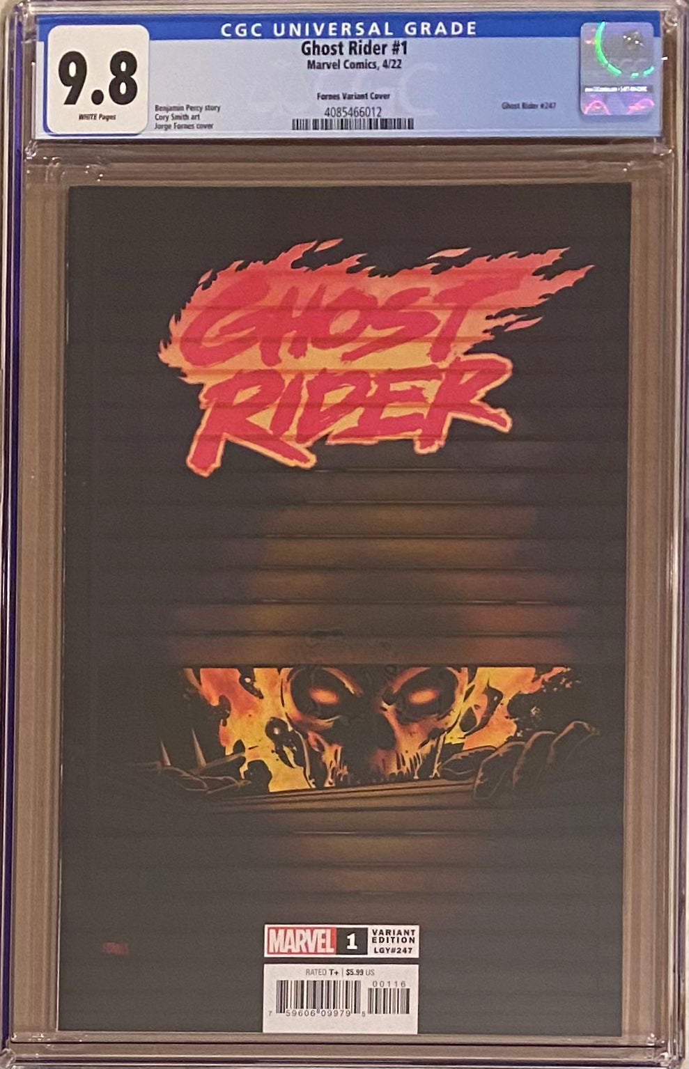 Ghost Rider #1 Fornes Variant CGC 9.8