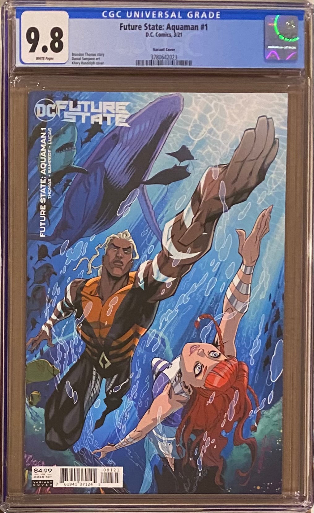 Future State: Aquaman #1 Variant CGC 9.8