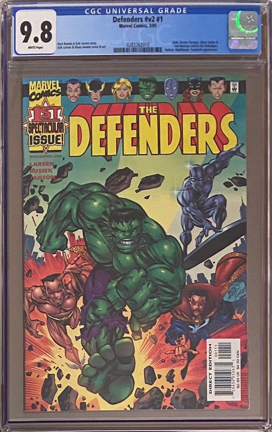 Defenders V2 #1 CGC 9.8
