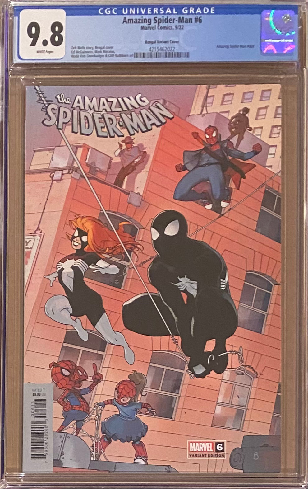 Amazing Spider-Man #6 (#900) Bengal Variant CGC 9.8