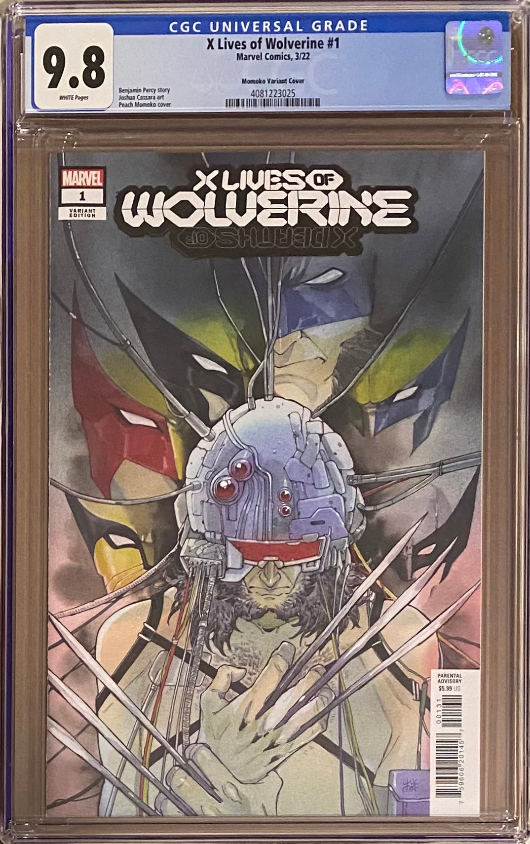 X Lives of Wolverine #1 Momoko Variant CGC 9.8
